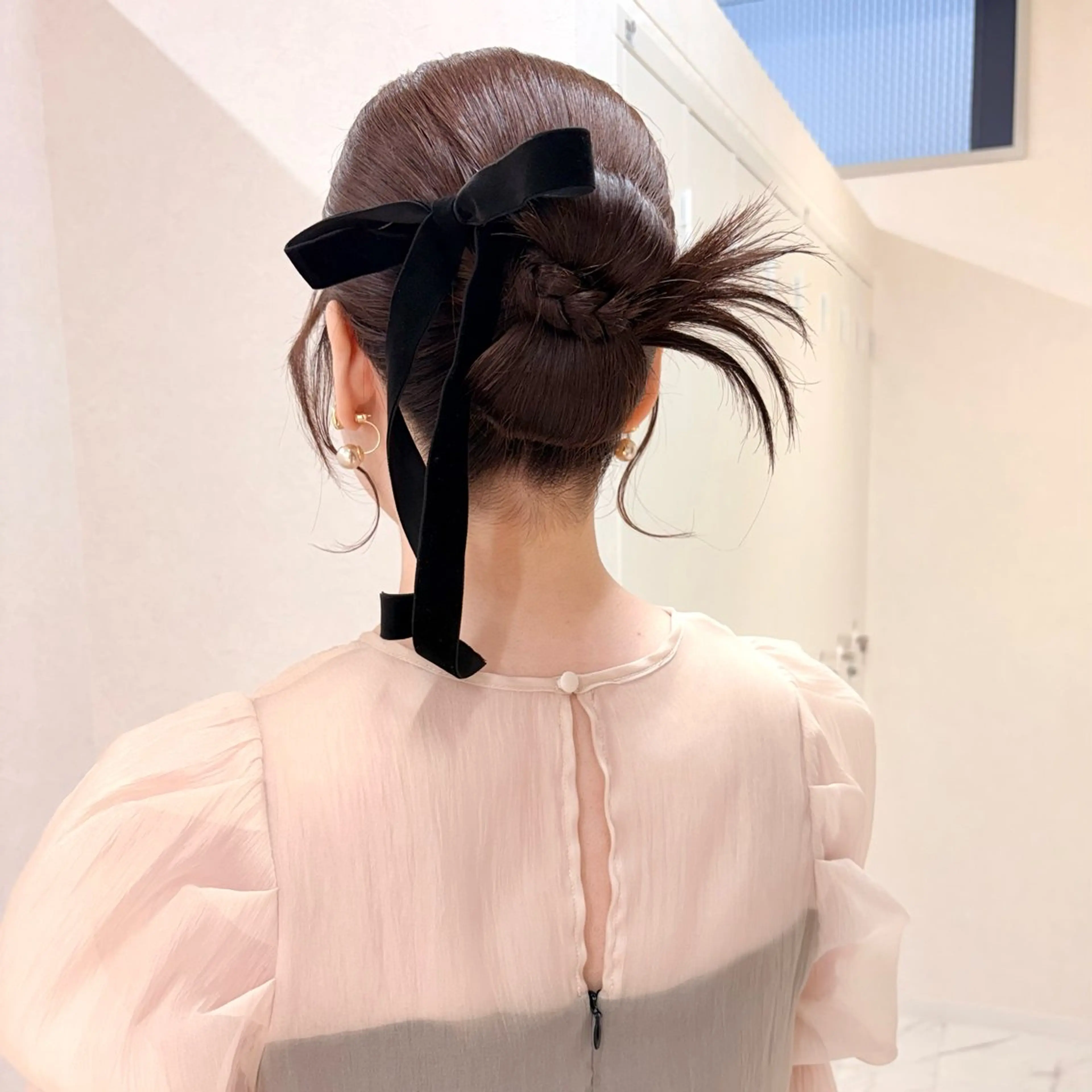 ヘアアレンジ ヘアセット 透明感カラー/ セット/SAKURAのヘアスタイル