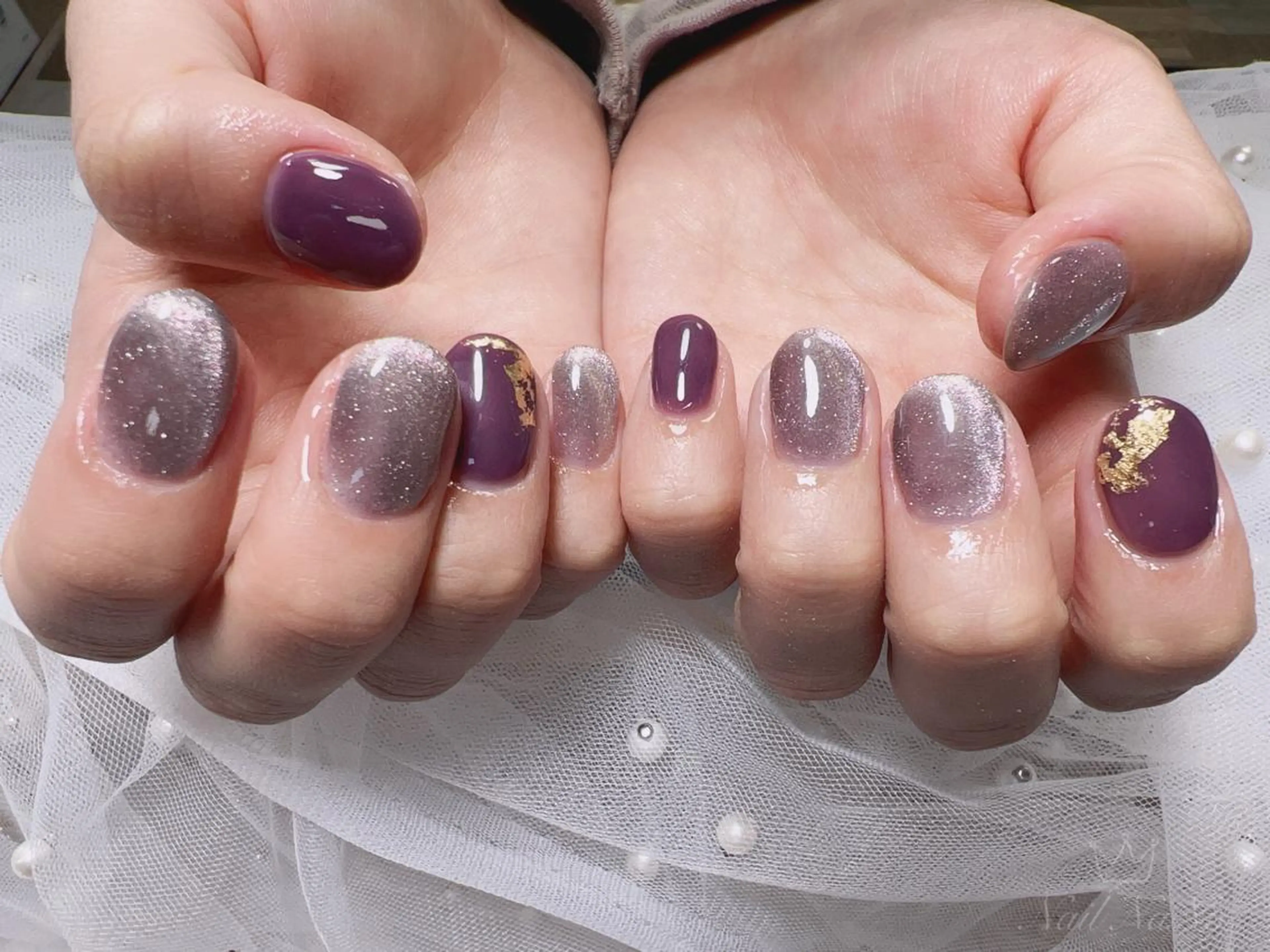 ショート カラー ネイル ハンドネイル Nail NaNaのネイルデザイン