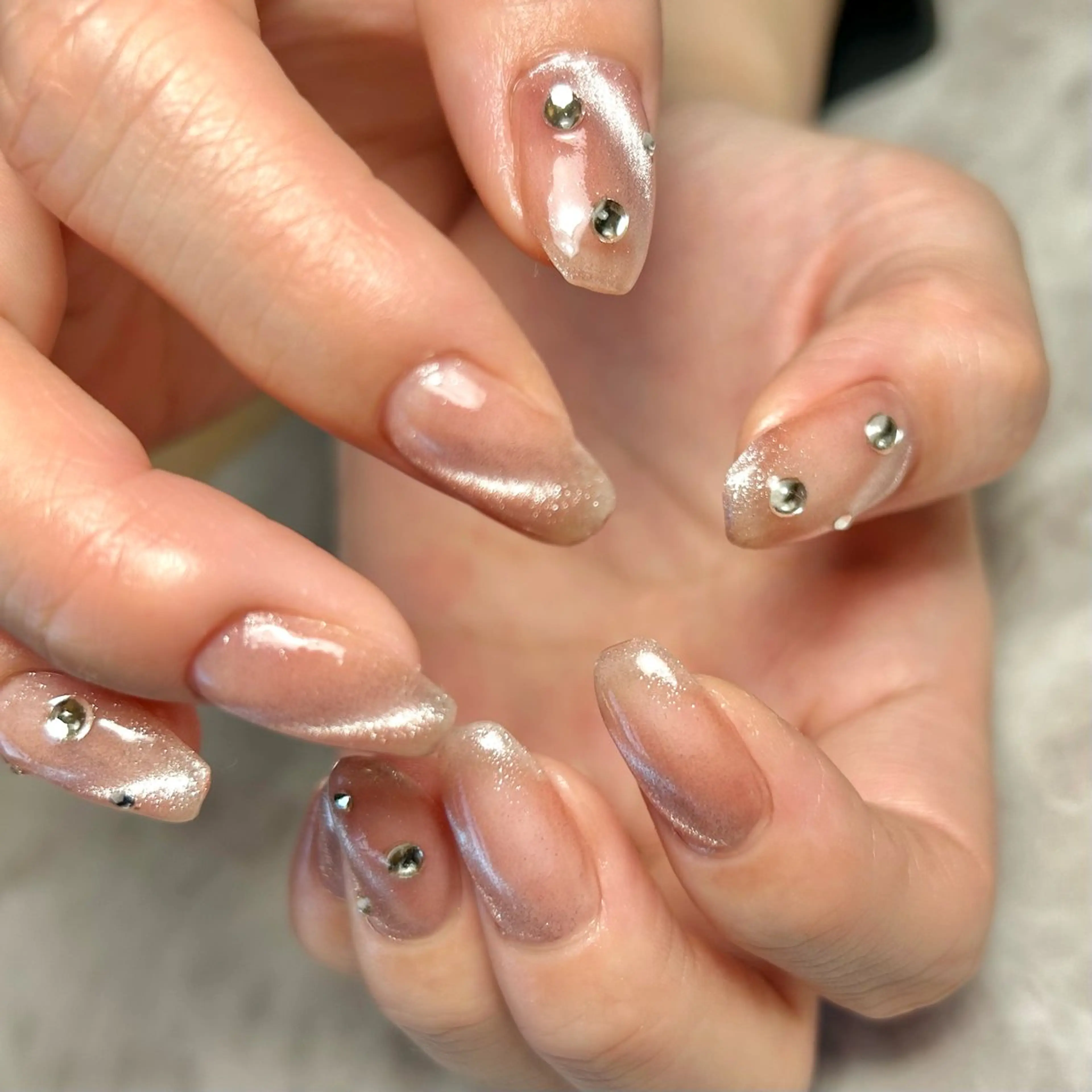 ネイル マグネットネイル nail salon amyのネイルデザイン