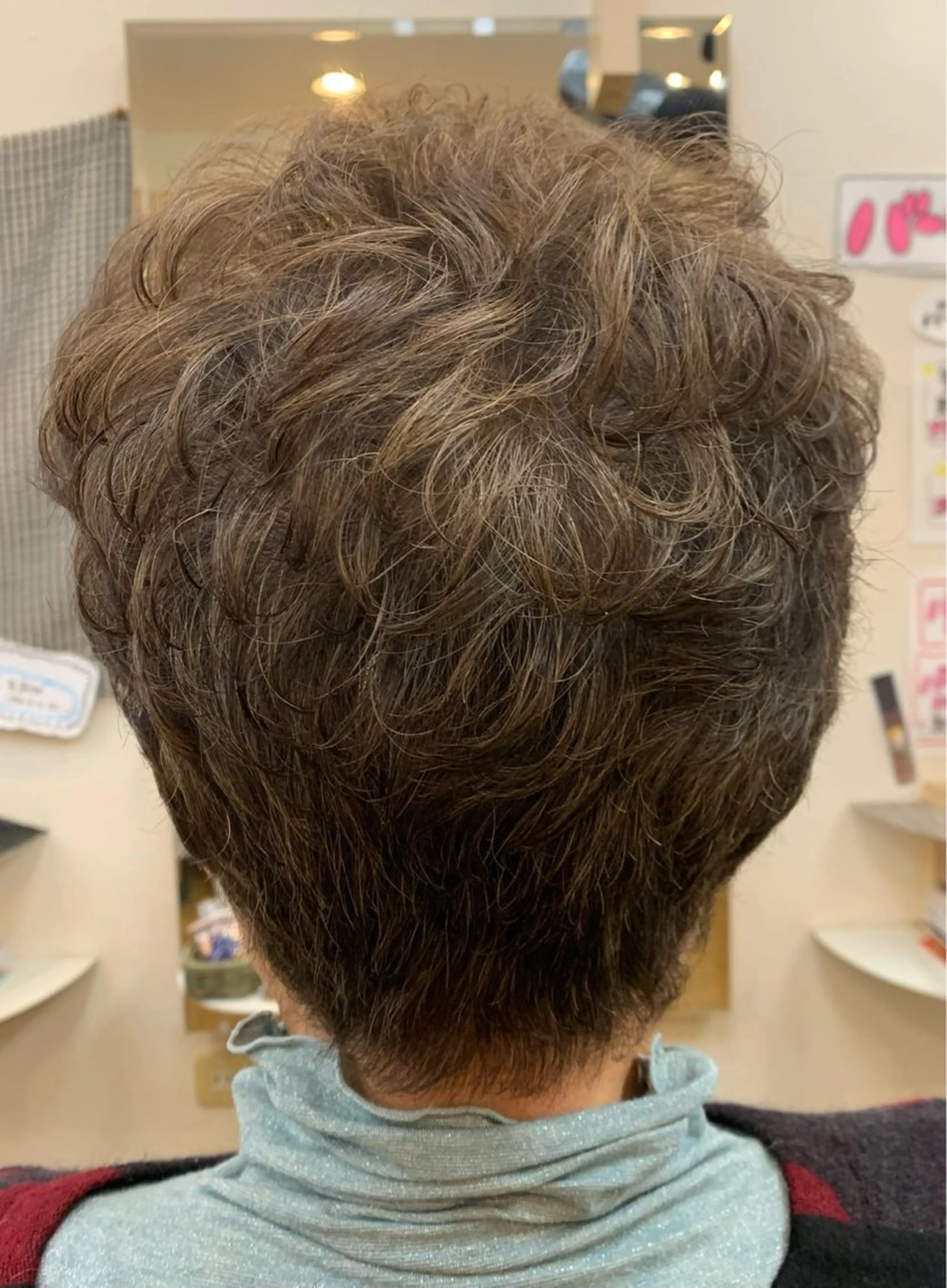 ケア重視パーマ&カットの写真