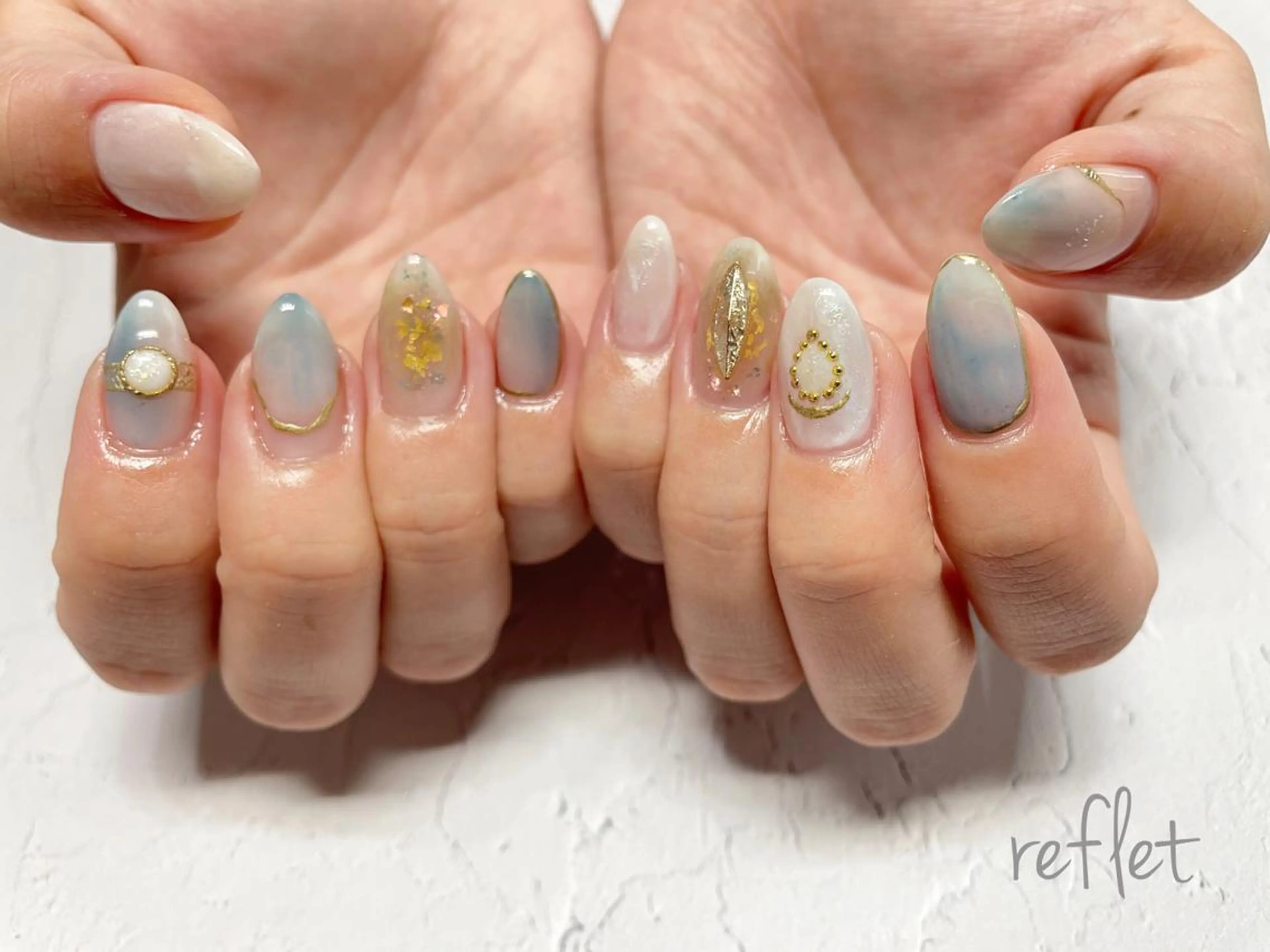 ネイル ハンドネイル reflet nailのネイルデザイン