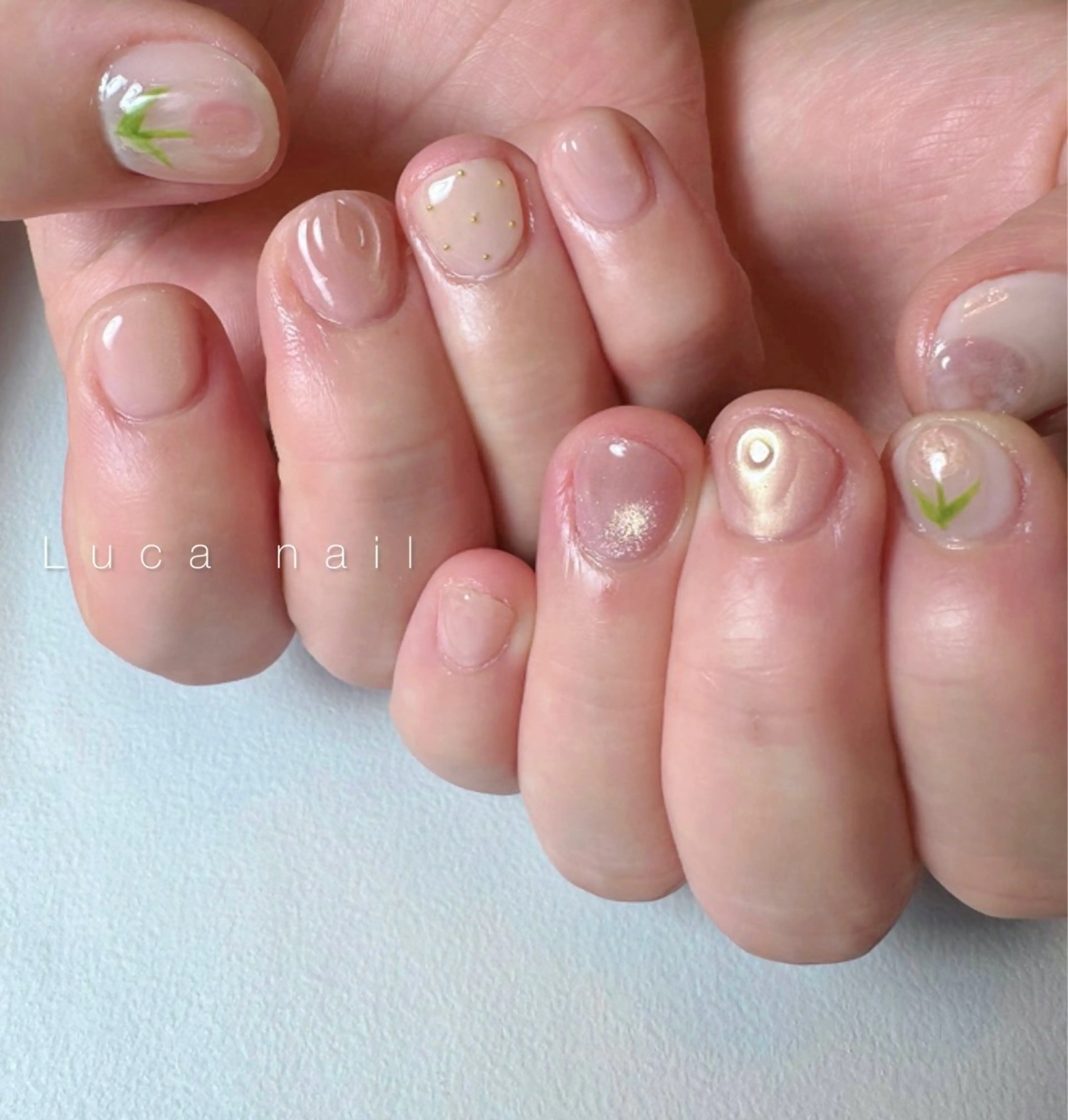 ネイル ハンドネイル Luca nailのネイルデザイン