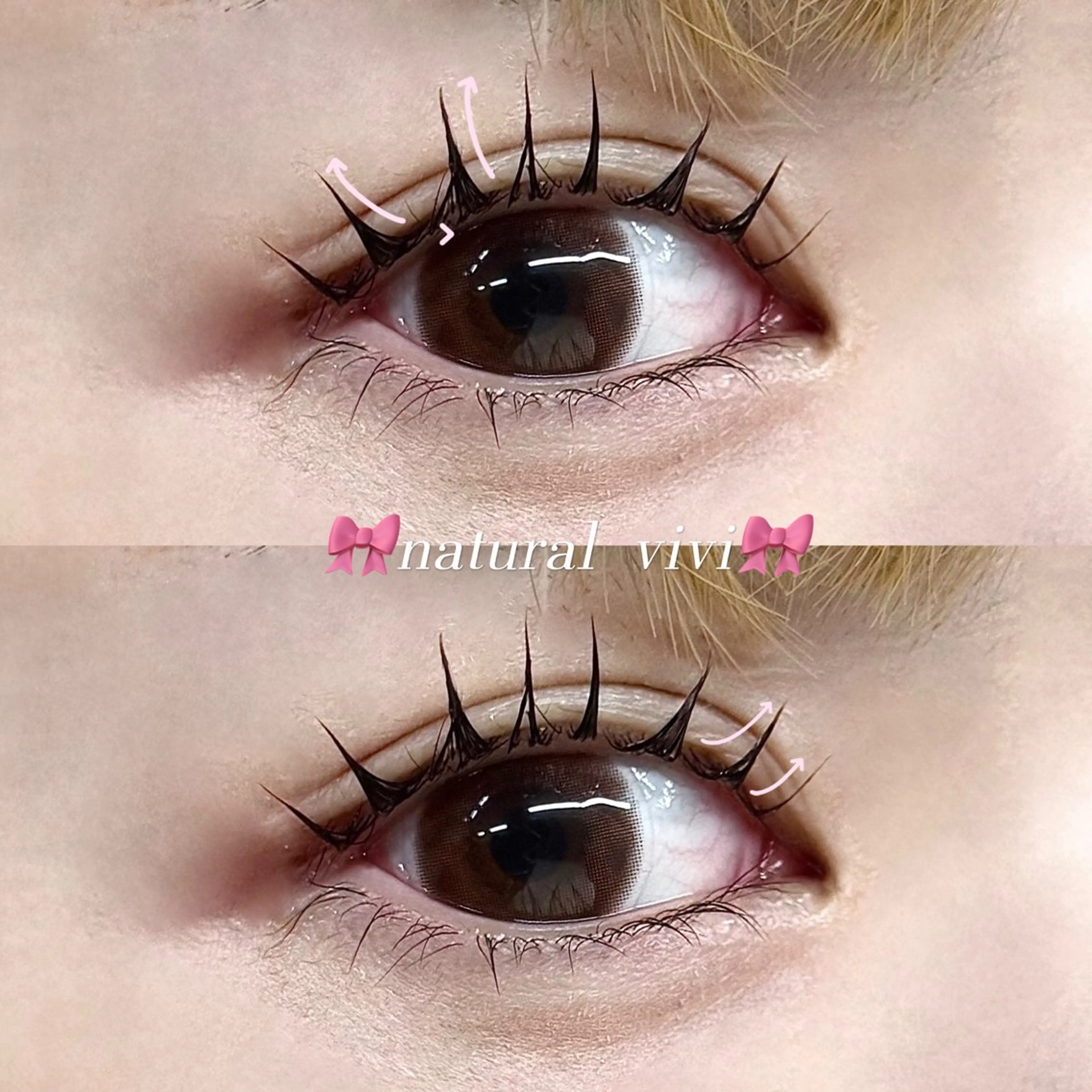 マツエク・マツパ 束感まつ毛 natural viviのマツエク・マツパデザイン