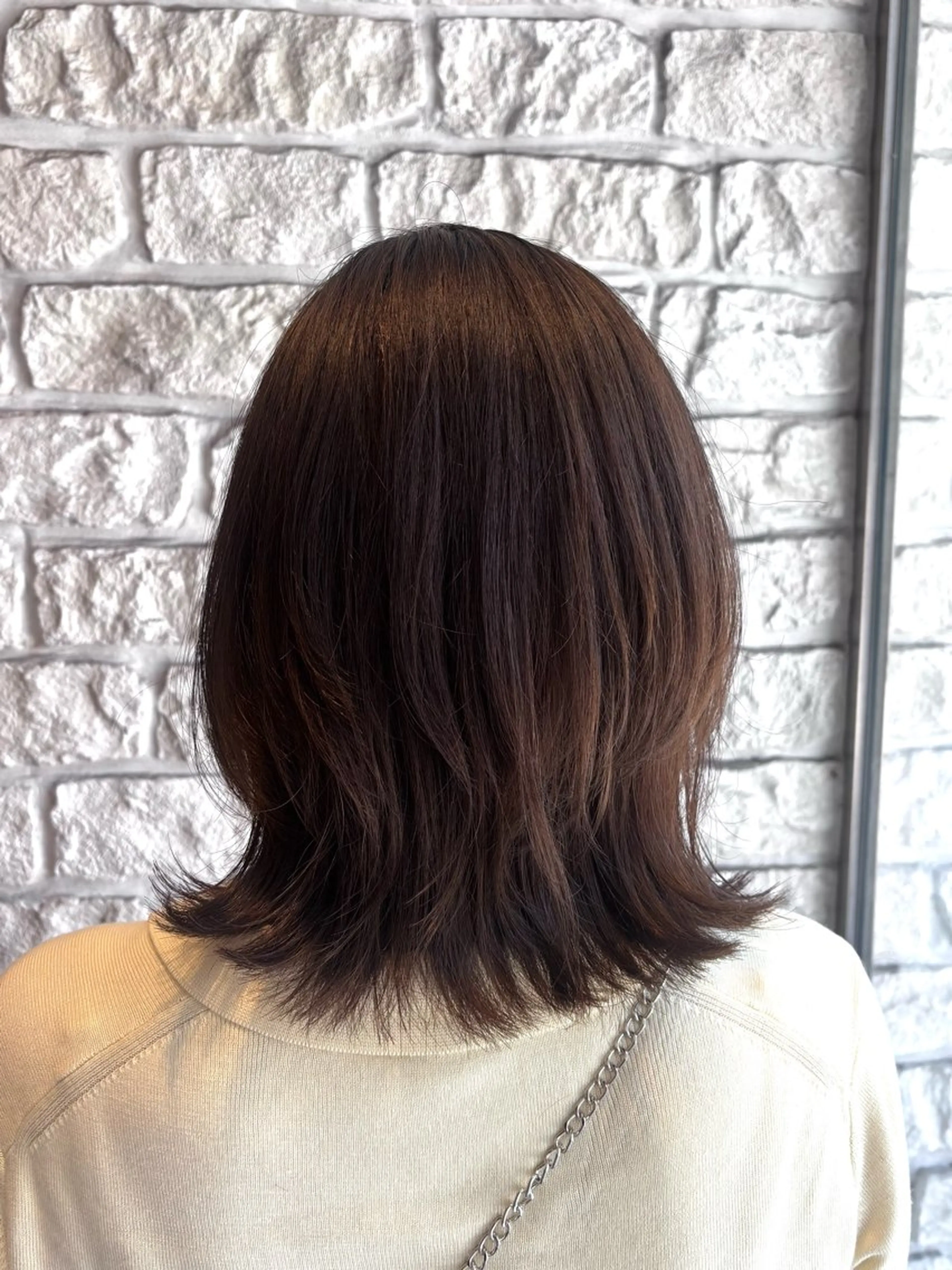 ミディアム カラー 夏海 大宮美容室のヘアスタイル