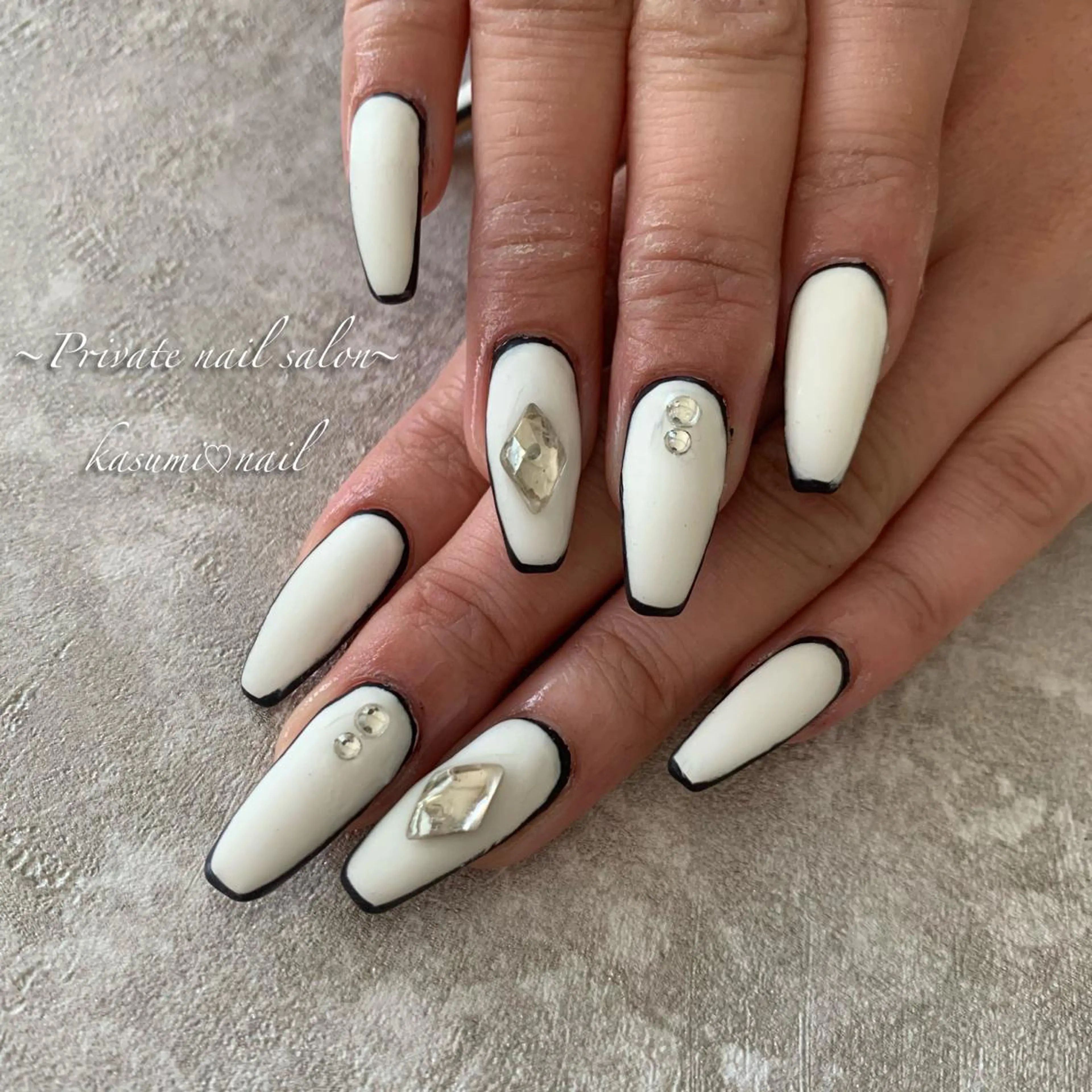 ネイル マットネイル ミラーネイル ニュアンスネイル シンプルネイル KASUMI♡ Nailのネイルデザイン