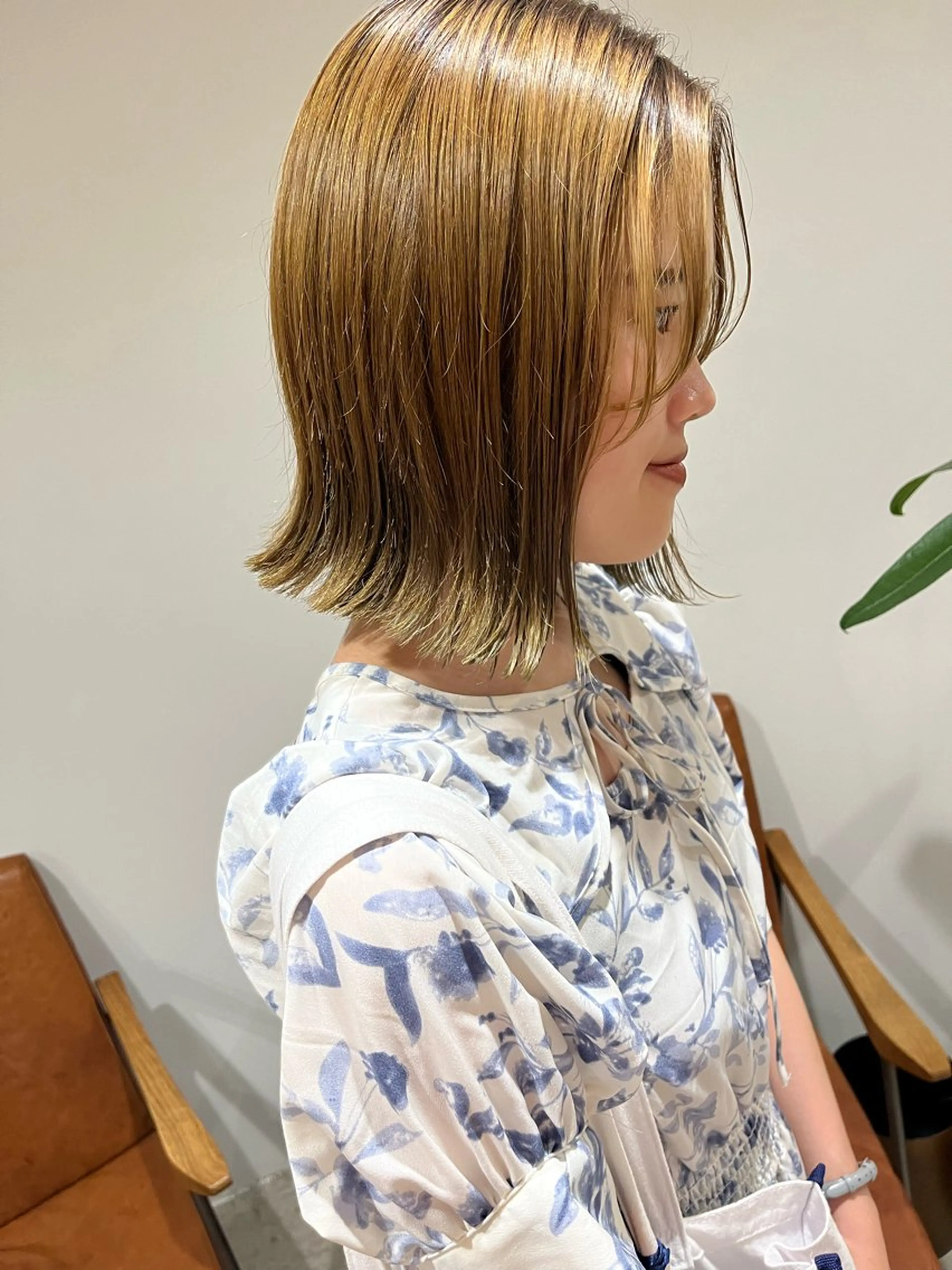 ミディアム 梅田美容室/カット /Maoのヘアスタイル