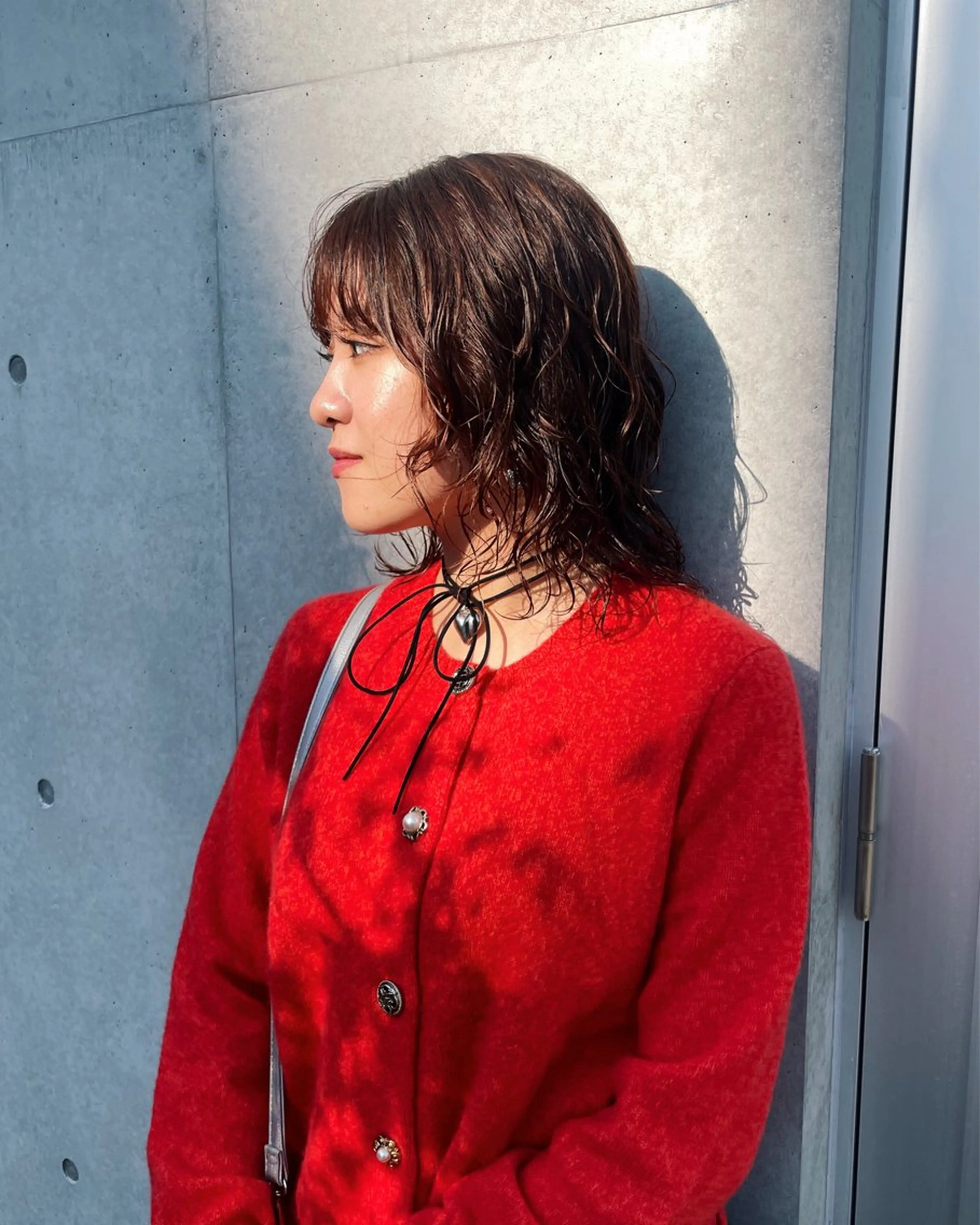 パーマ カット パーマ トリートメント 佐伯 和佳のヘアスタイル