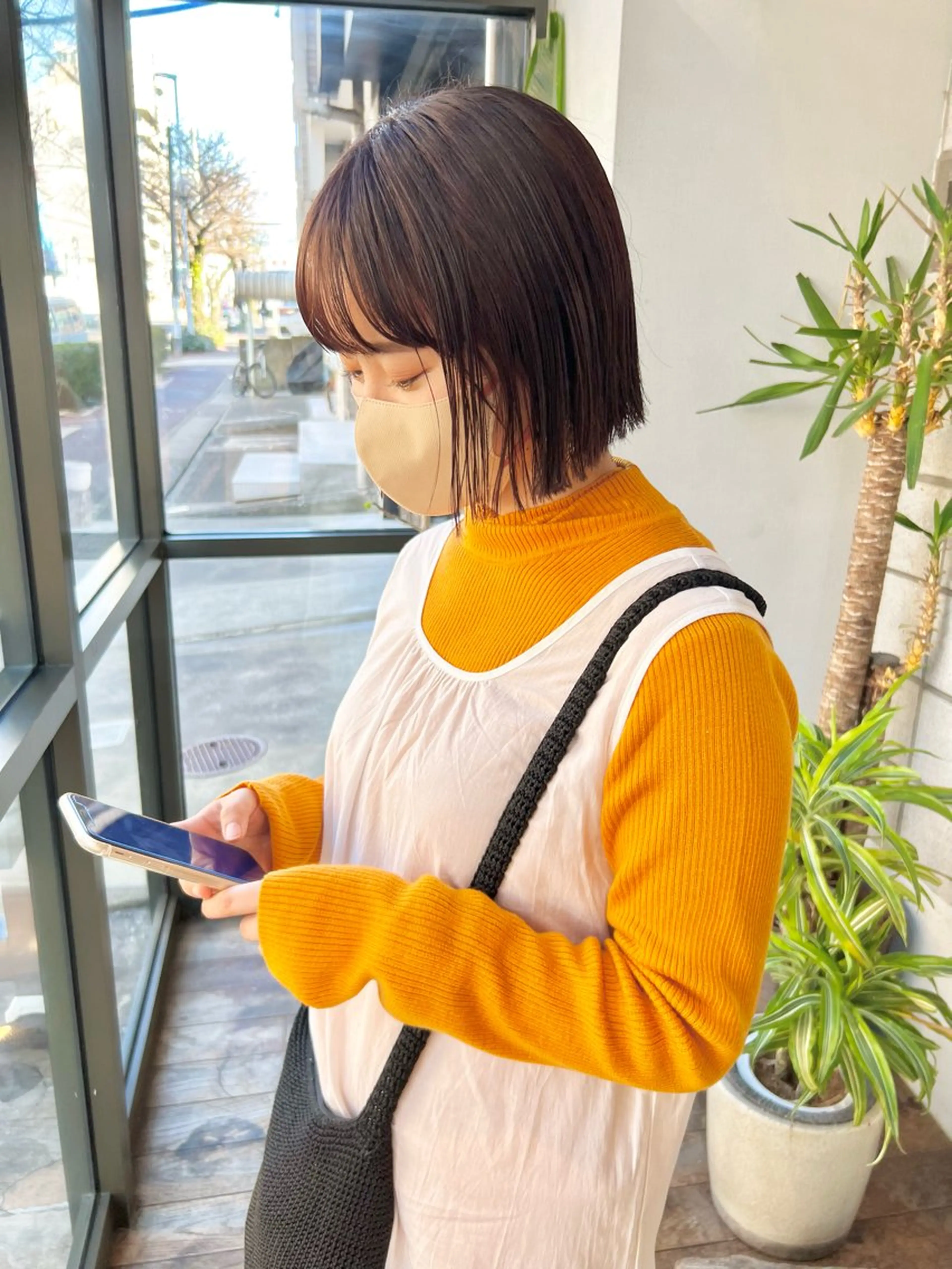 梅雨時に☔️ツヤサラストレートヘア🌟カット+ケア縮毛矯正orケアストレートパーマ¥19,250​〜​→13,480​〜​の写真