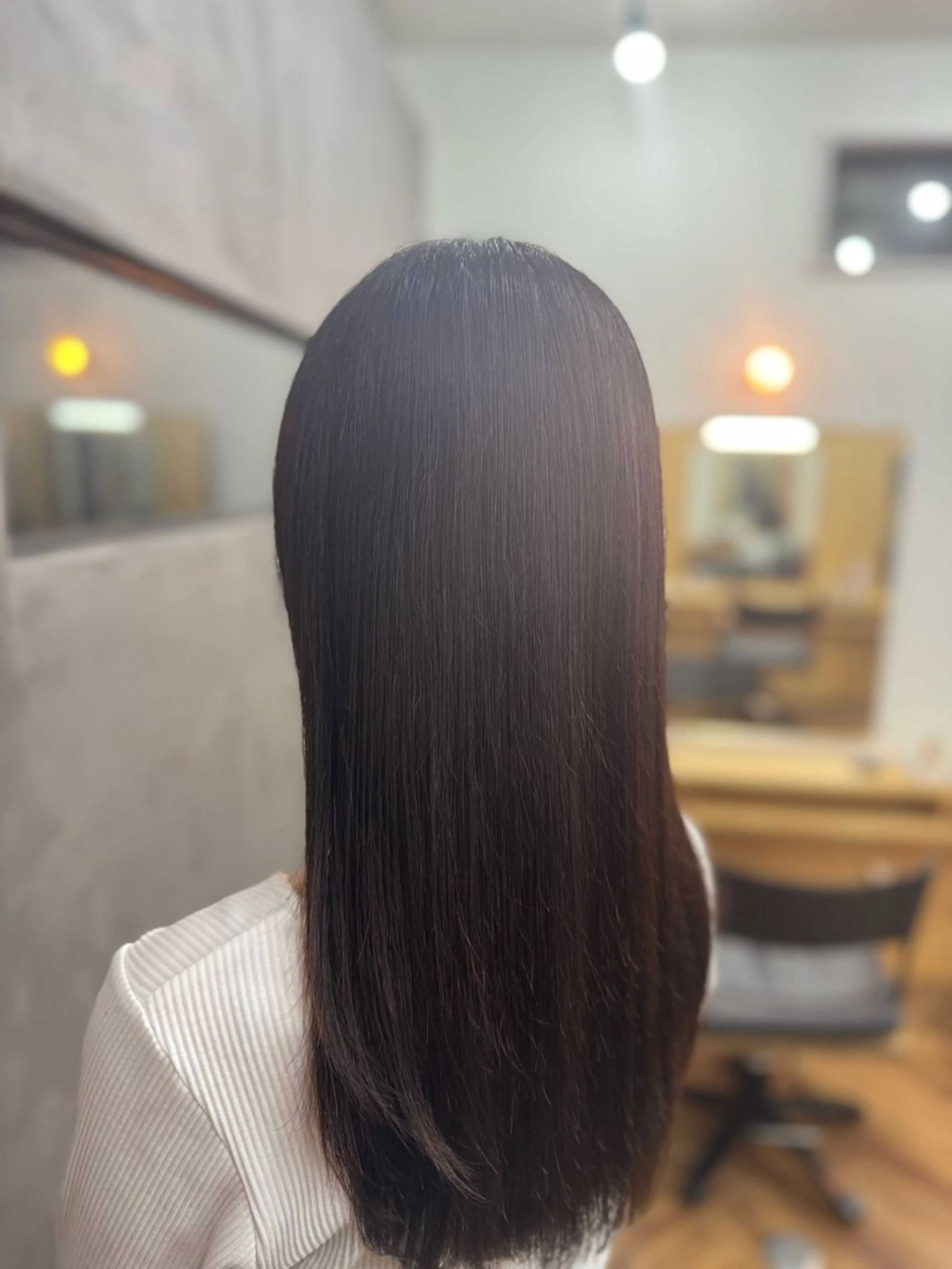 ロング カラー 伸ばしかけ 髪質改善 縮毛矯正 トリートメント Hairsalon e.na所属・髪質改善/縮毛矯正/ 艶髪/こたろうのヘアスタイル