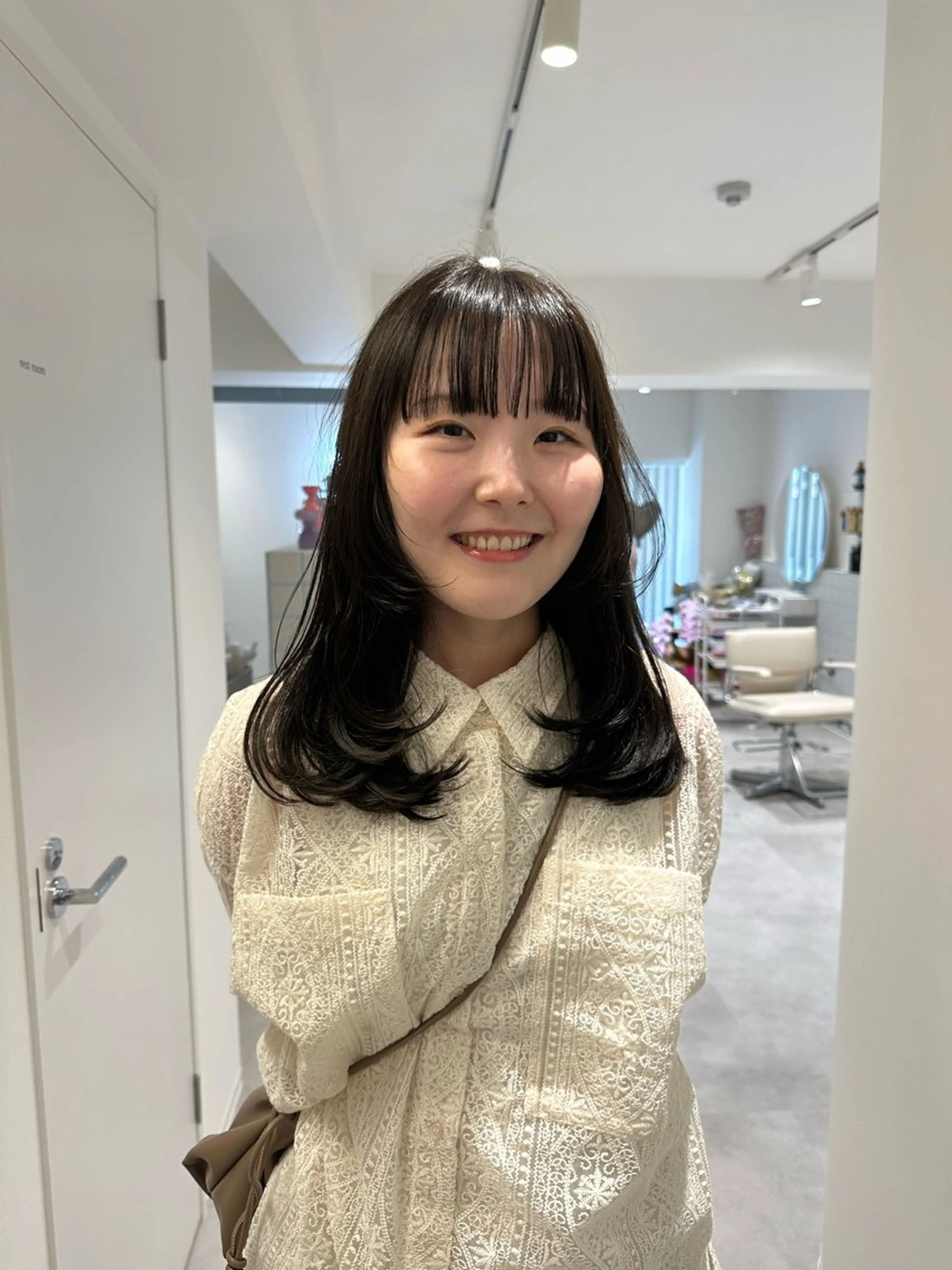 【🍀4/20月曜日12時限定🍀】ストカールモデルさん募集してます★根本縮毛矯正、毛先ワンカールパーマの写真