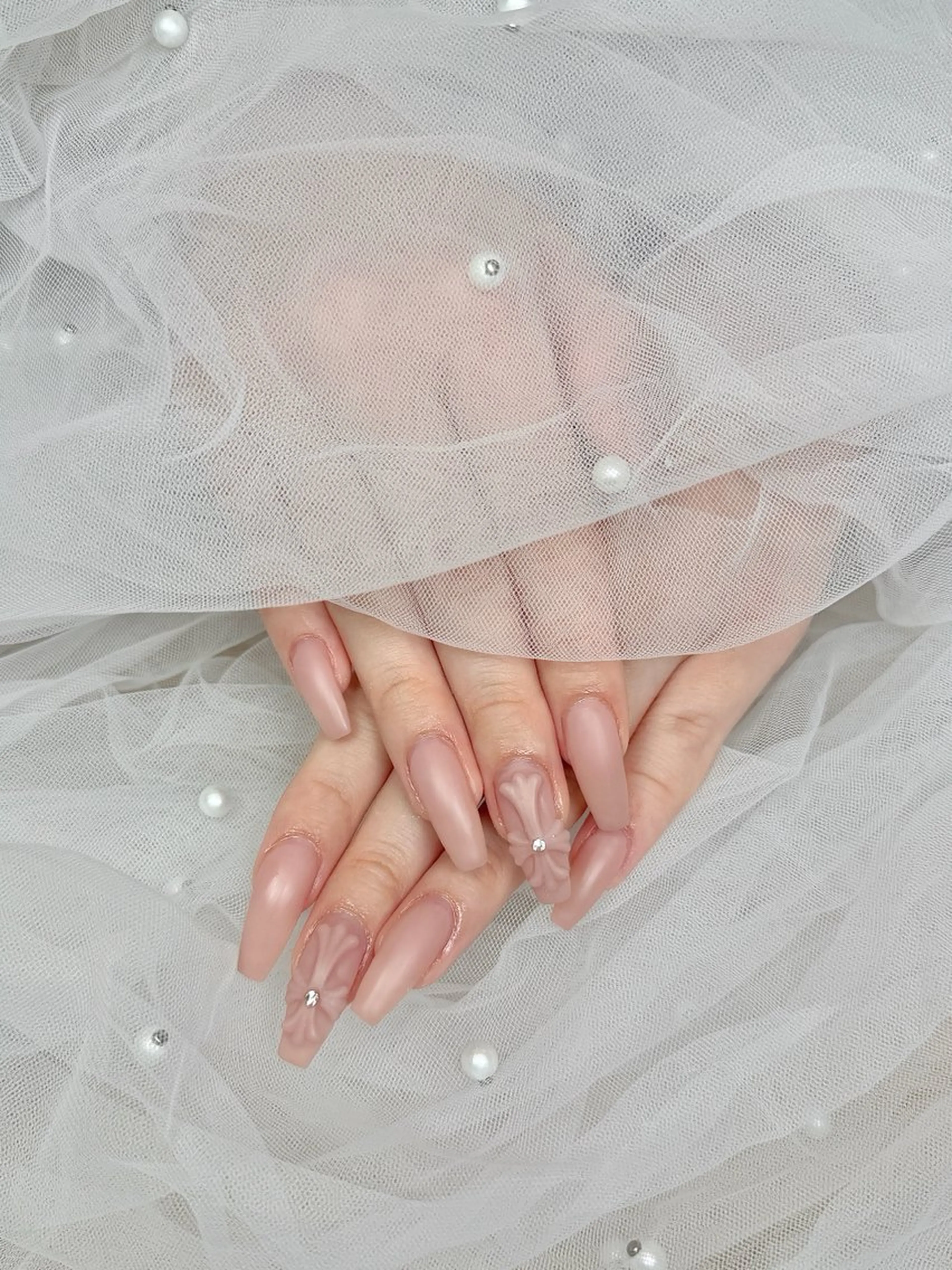 ネイル ロングネイル ハンドネイル Haney. MEIのネイルデザイン