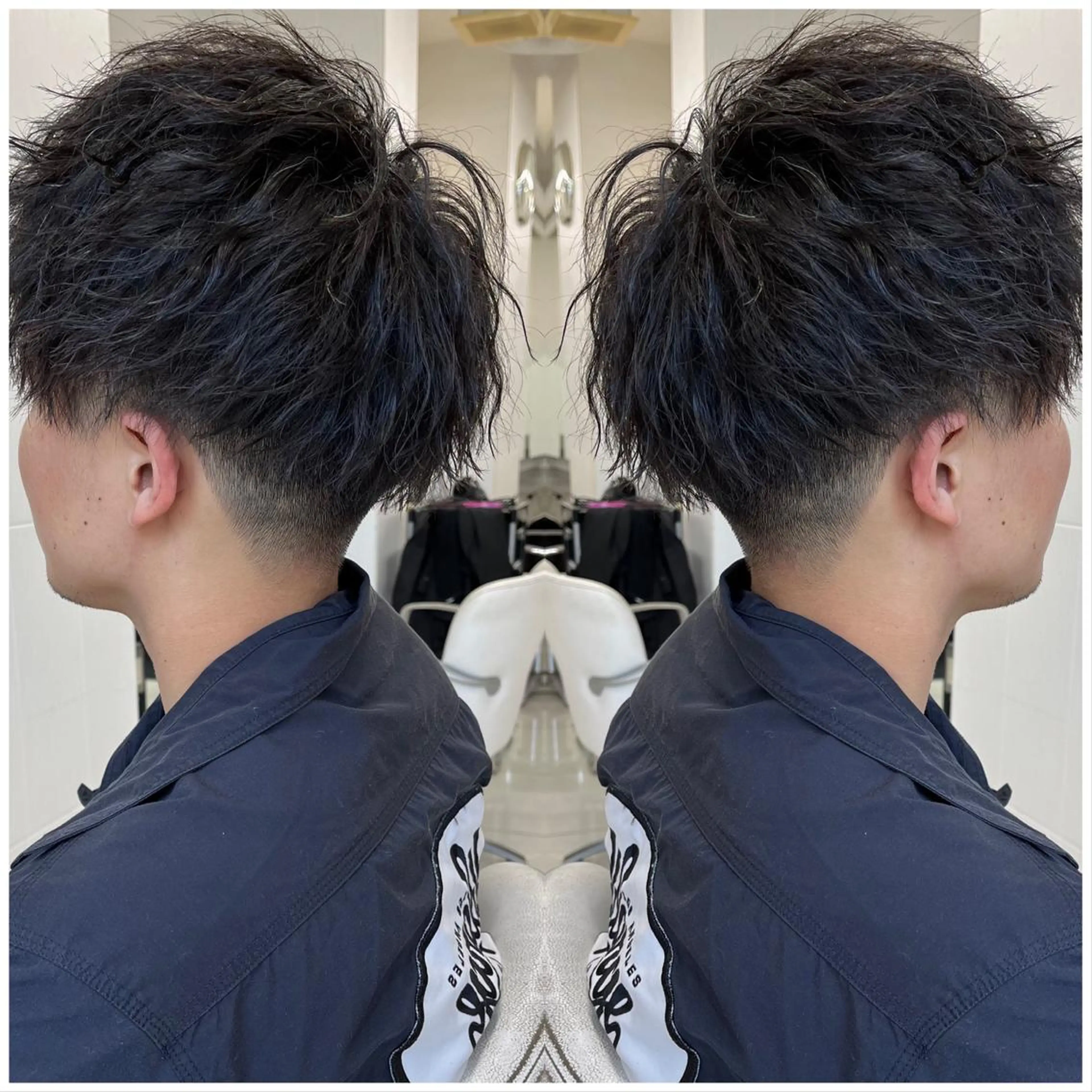 【メンズ限定】似合わせカット&パーマ(ツイストスパイラル可)の写真