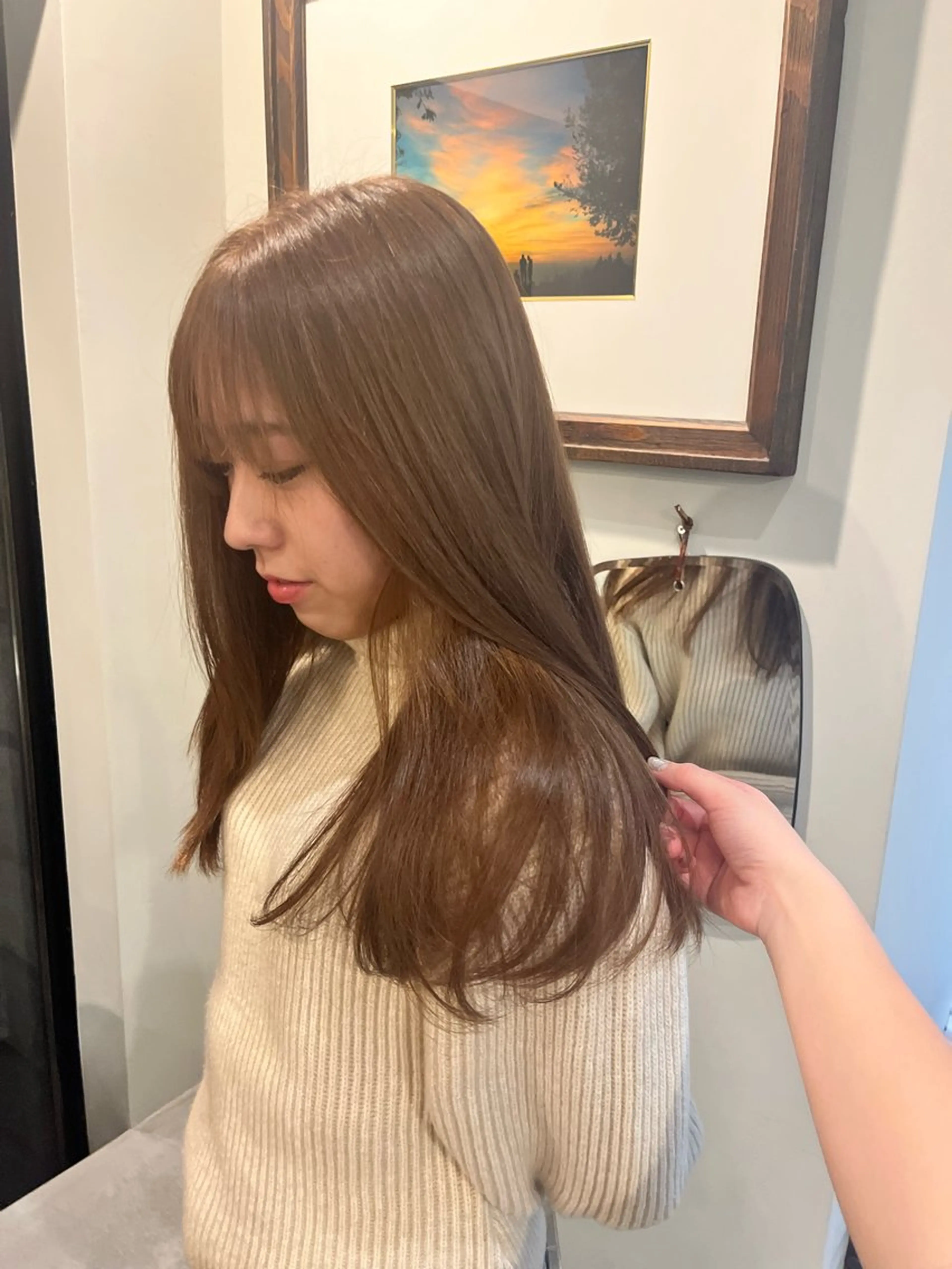 カラー Wカラー🐾 ハルナのヘアスタイル