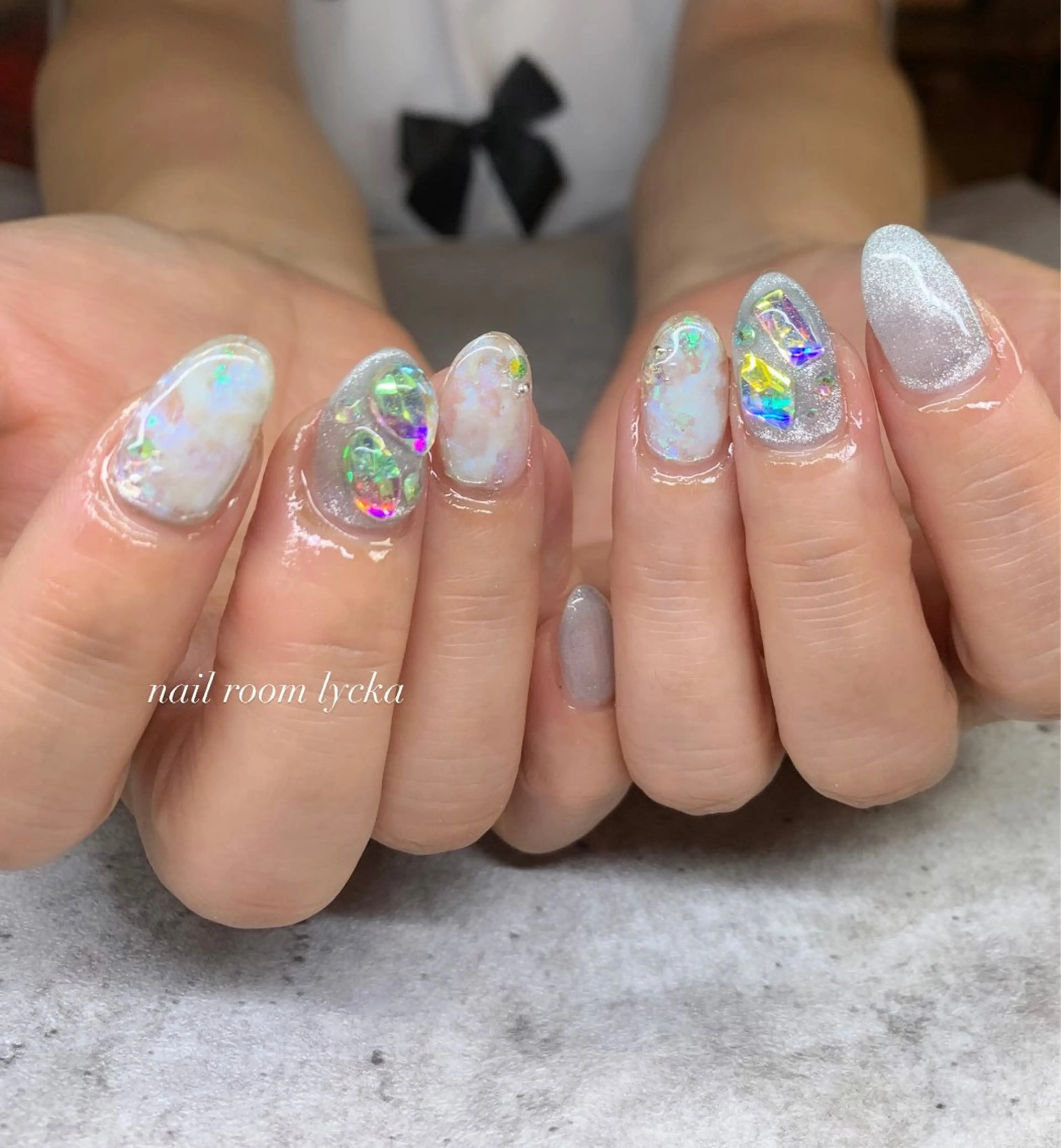 ネイル ﾈｲﾙﾙｰﾑﾘｯｶ 𝐦𝐚𝐲𝐮のネイルデザイン