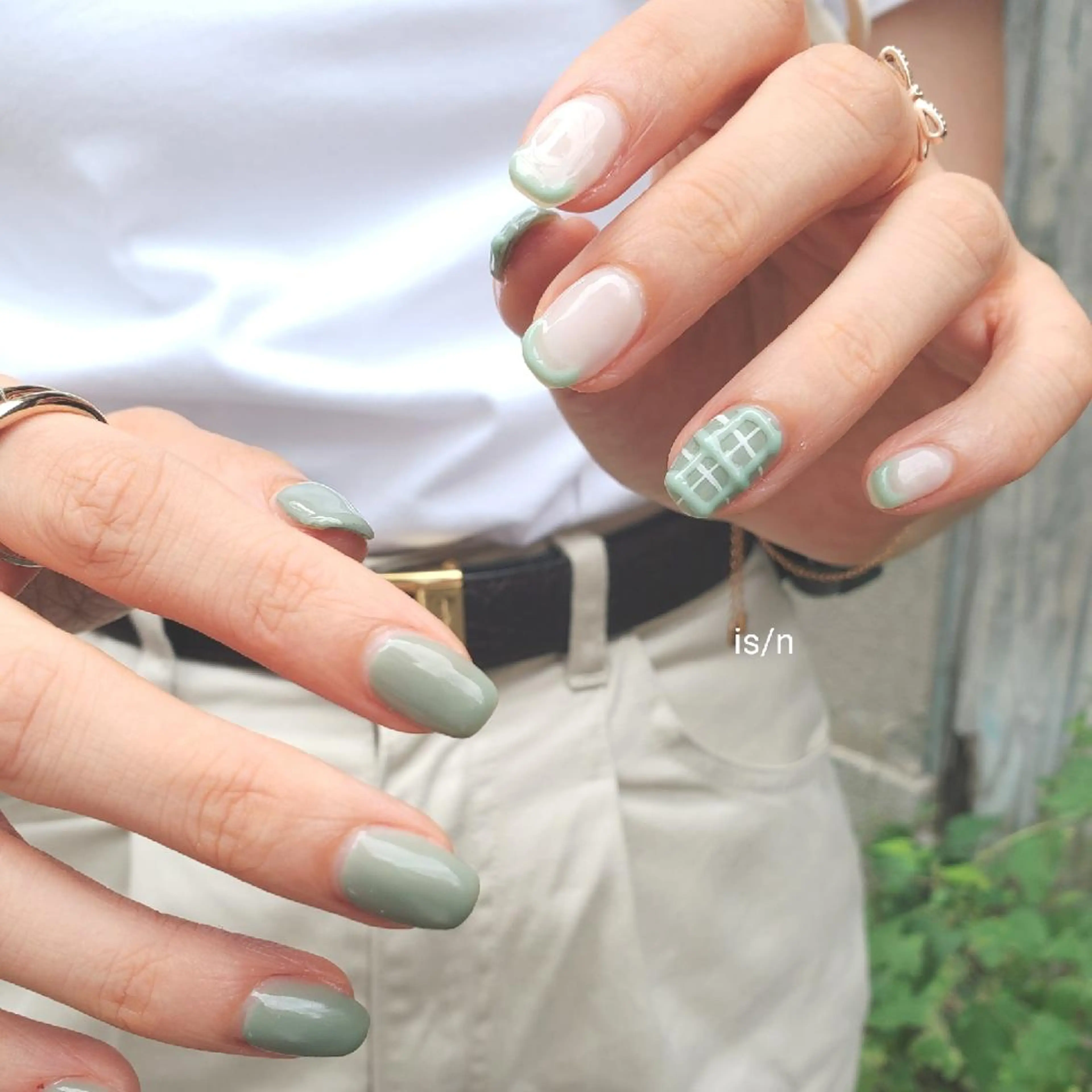 ネイル ハンドネイル 店長 佐藤のネイルデザイン