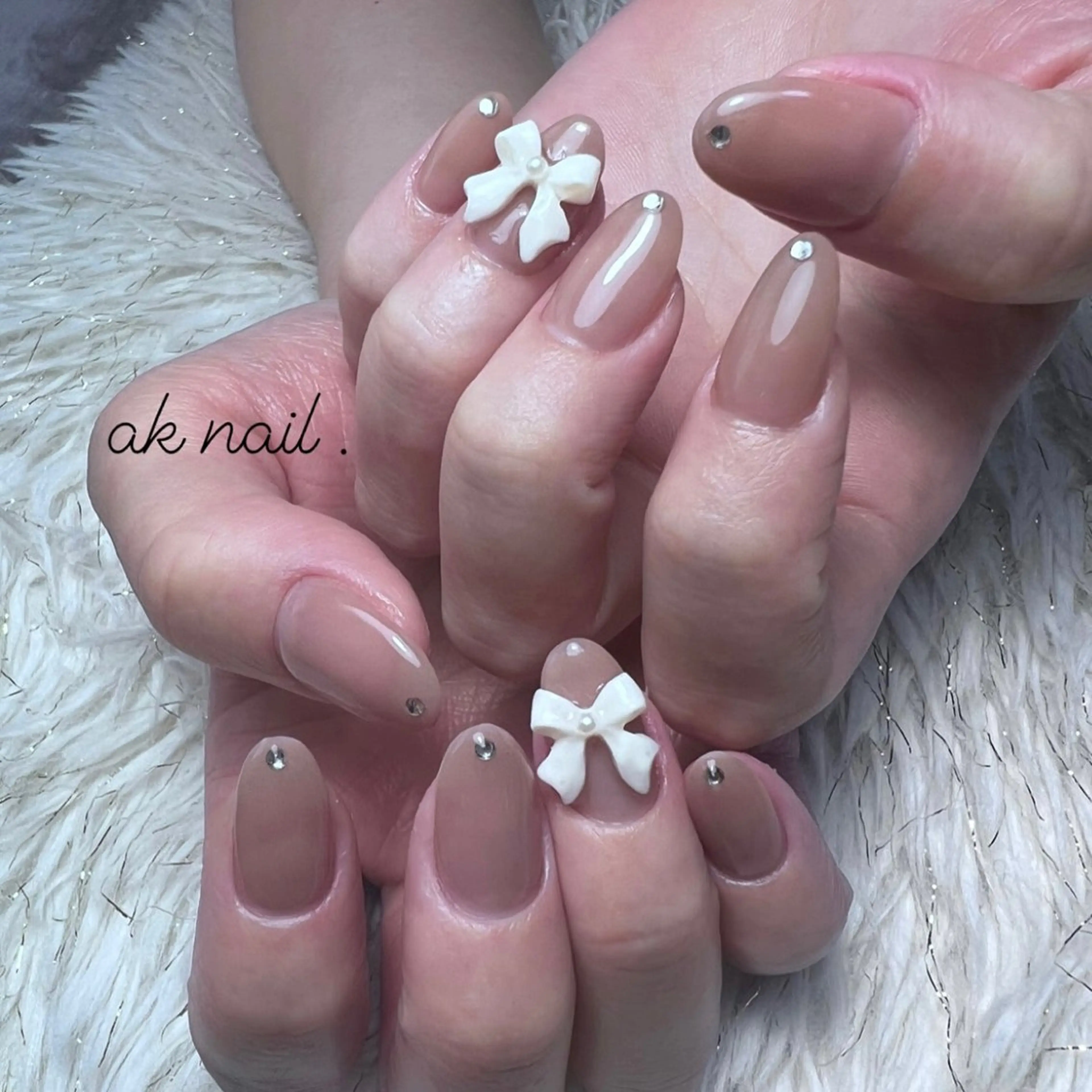 ネイル ハンドネイル ak nail .のネイルデザイン