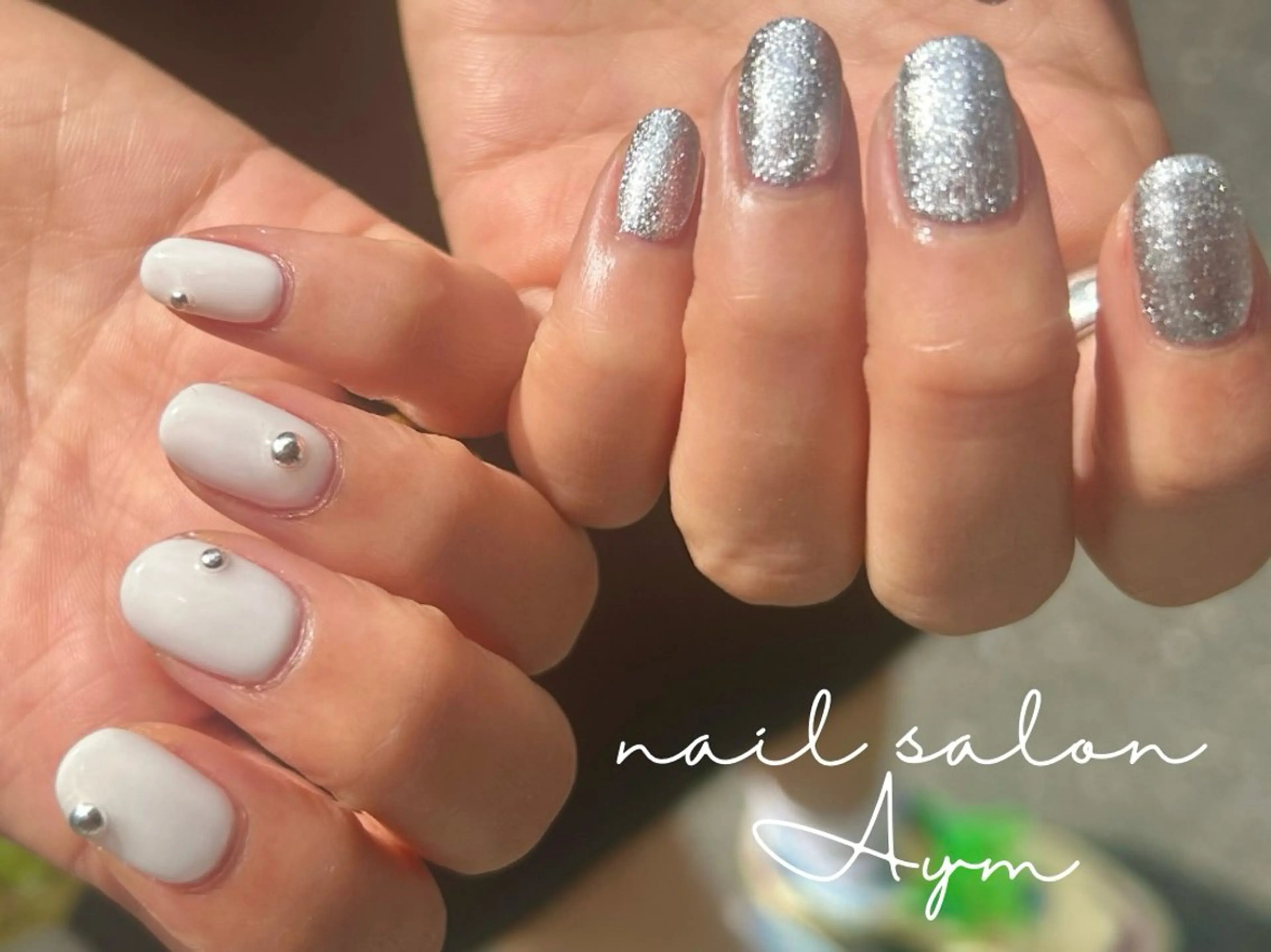 ネイル ワンカラーネイル nail salon Aymのネイルデザイン