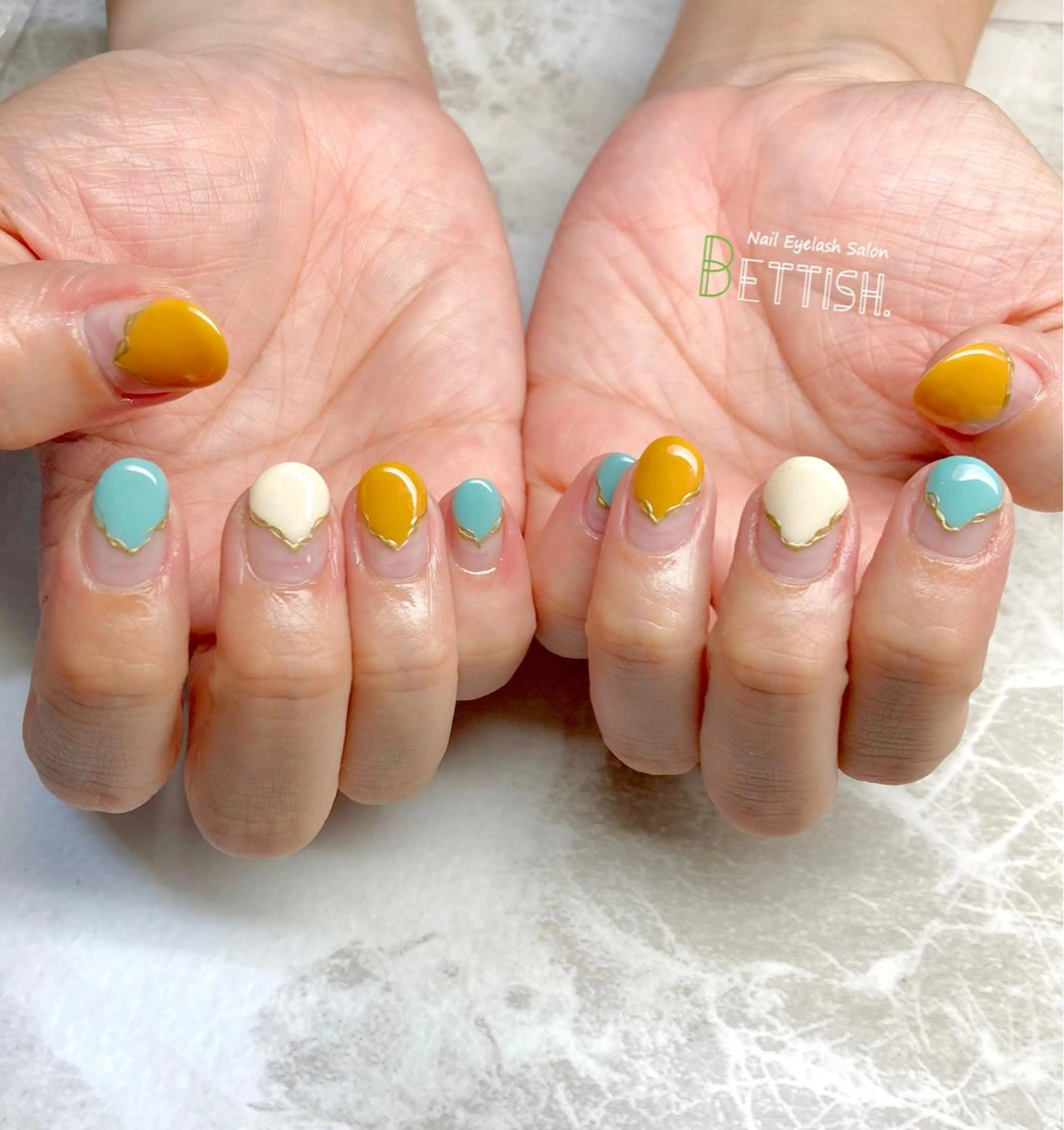 ネイル フレンチネイル シンプルネイル BETTISH. KUMIKO☺︎︎のネイルデザイン