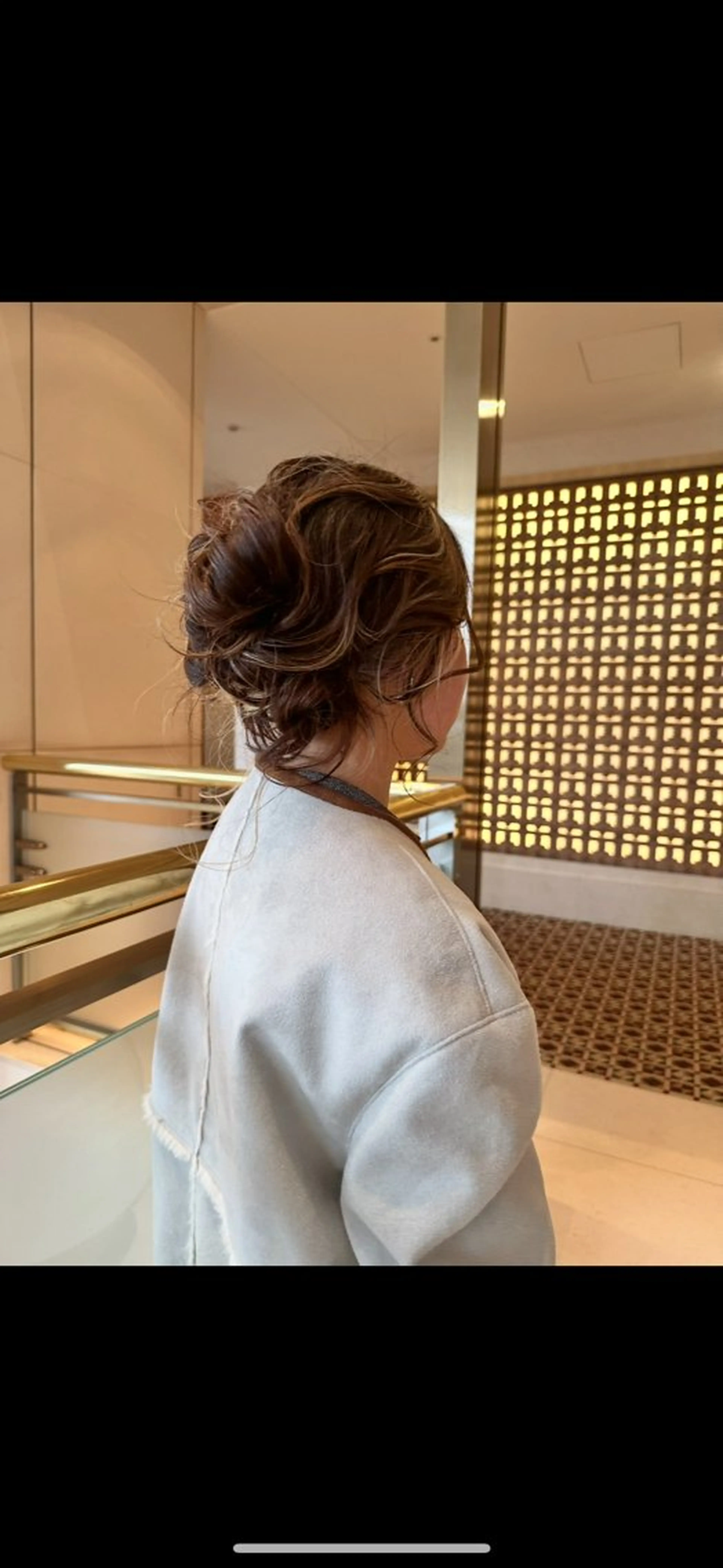 ロング カラー ヘアアレンジ 結婚式・ブライダル 卒業式のヘアスタイル その他 natsumi🍀艶 カラー/美髪縮毛のヘアスタイル