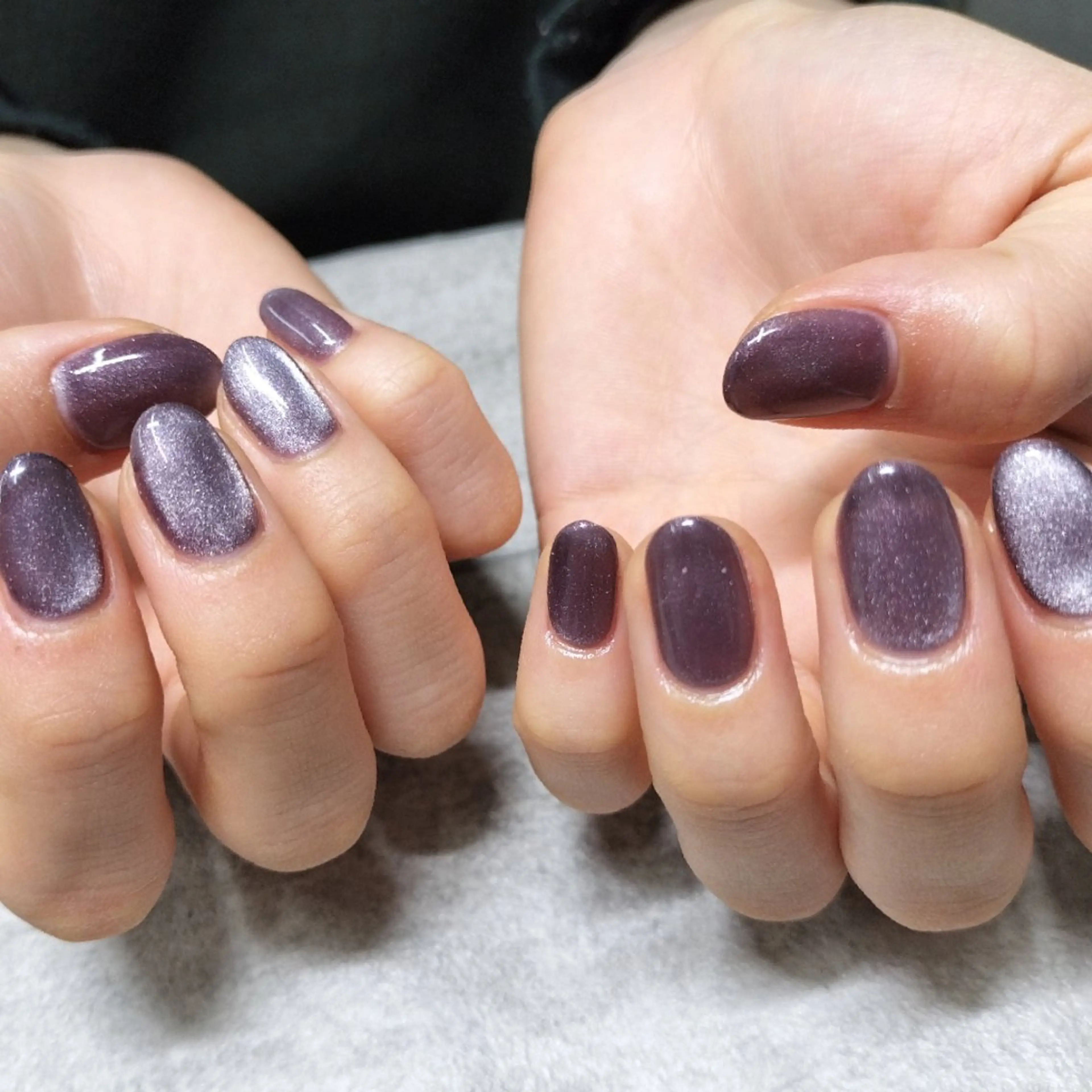 ネイル マグネットネイル ハンドネイル She by M. Ryoukaのネイルデザイン