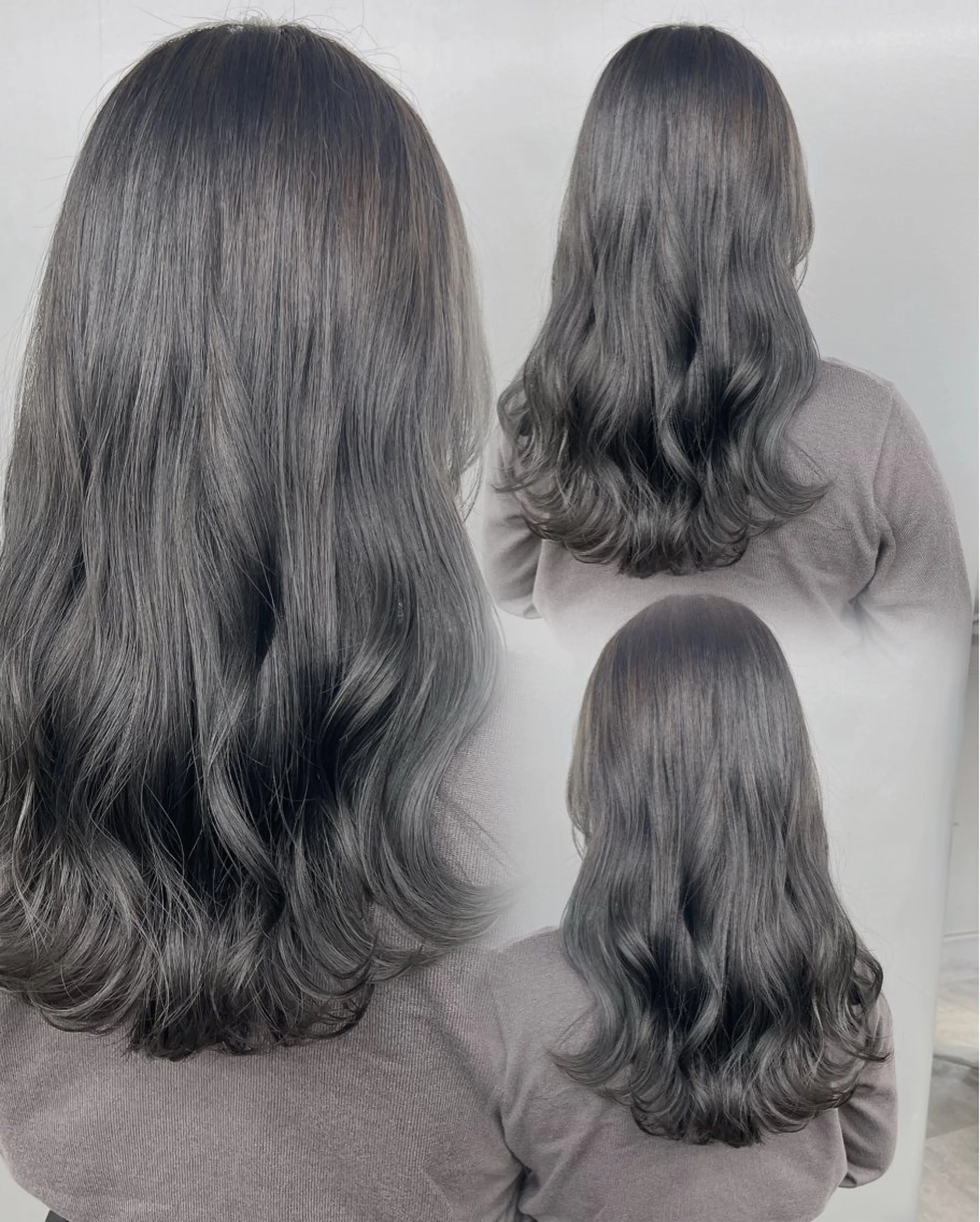 カラー 透明感カラー グレージュ/あいのヘアスタイル