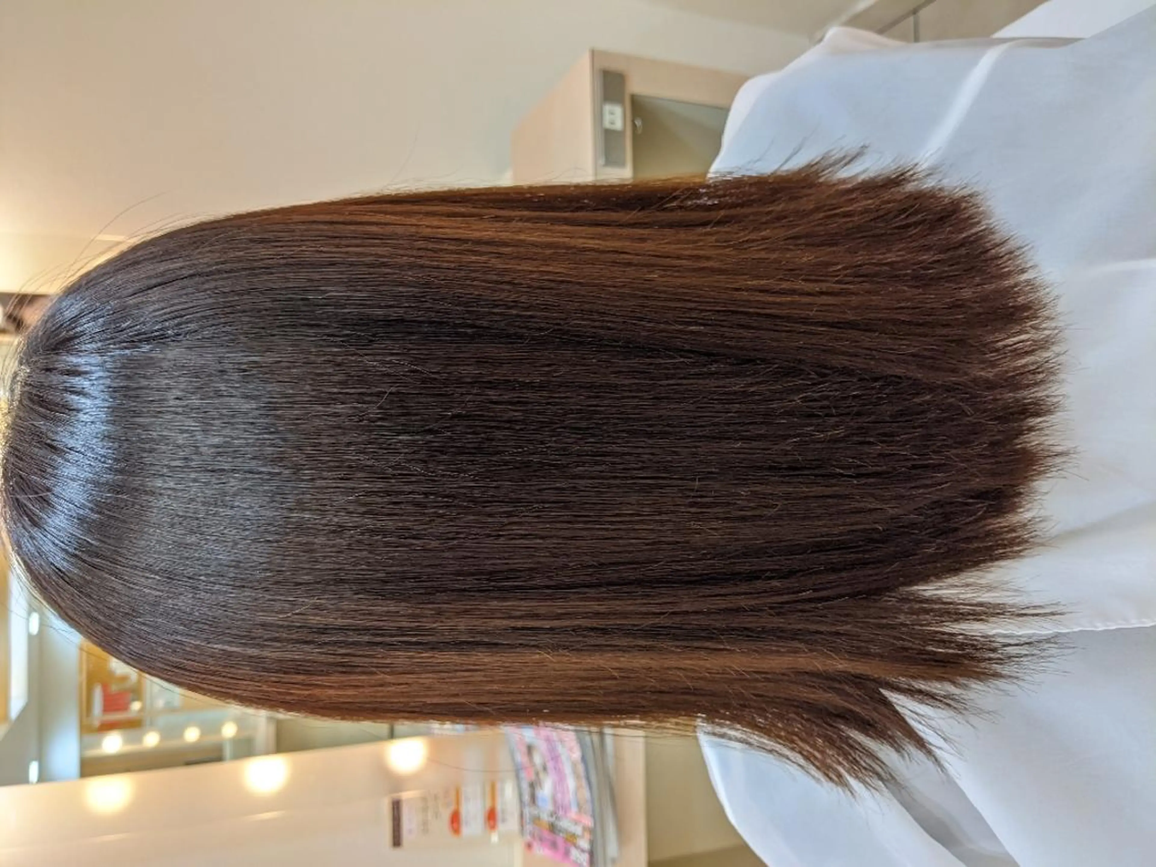 セミロング セミロングパーマ 縮毛矯正 斉藤 充哉のヘアスタイル