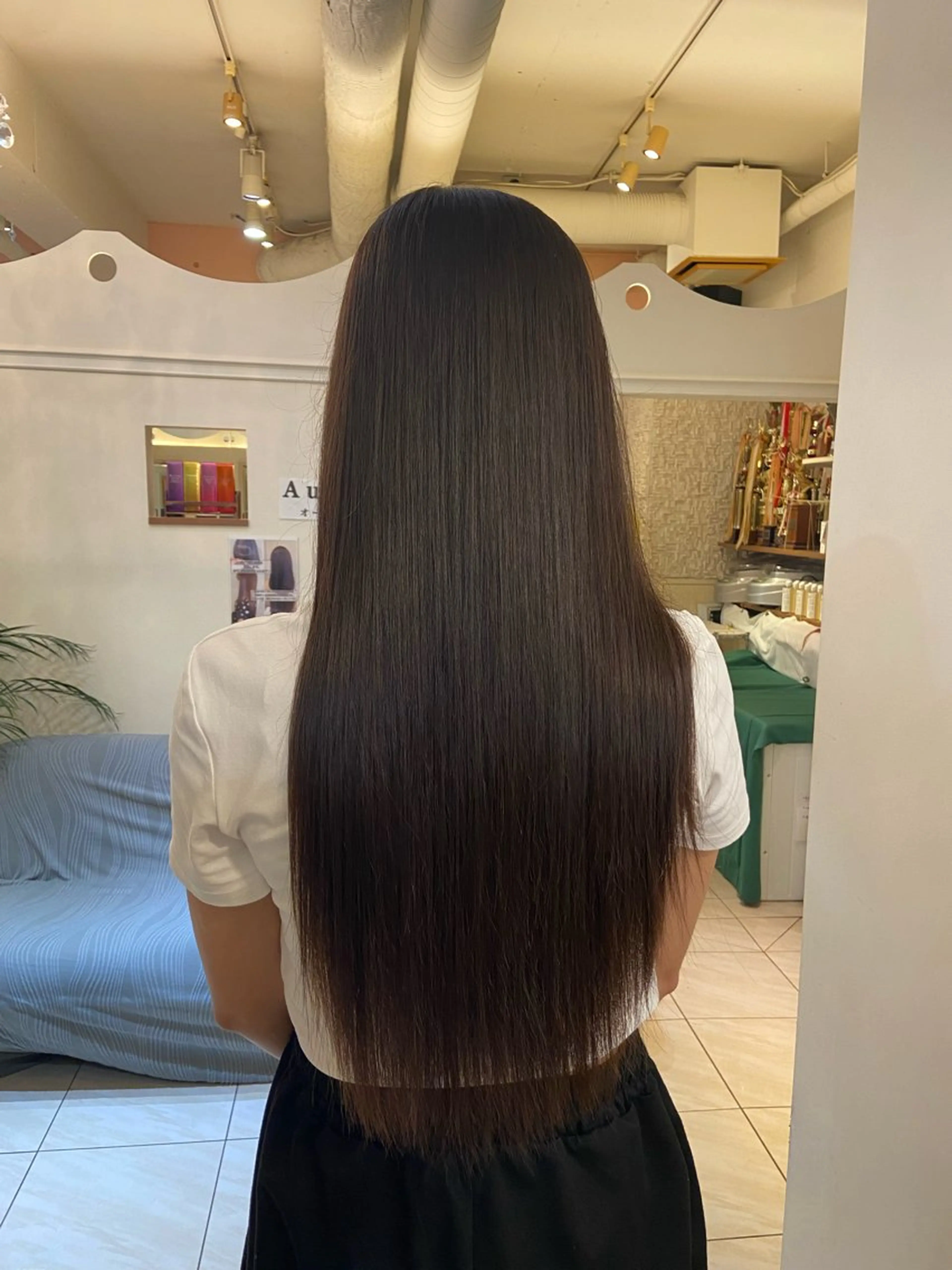 ロング トリートメント 縮毛矯正 トリートメント ♡ ひかり♡のヘアスタイル
