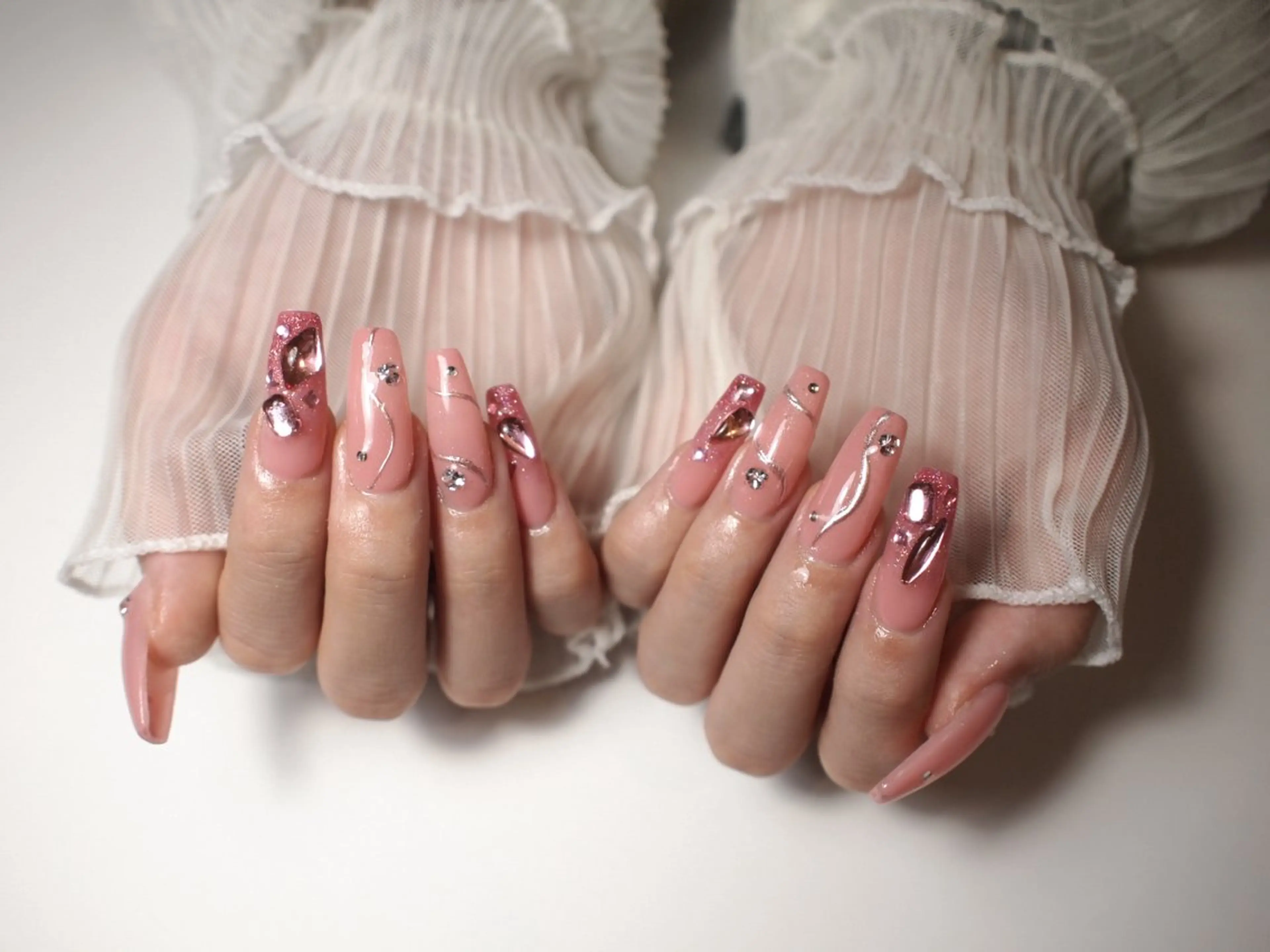 ネイル 持ち込み ハンドネイル 【ＯＲＧＡＮ】 nailのネイルデザイン