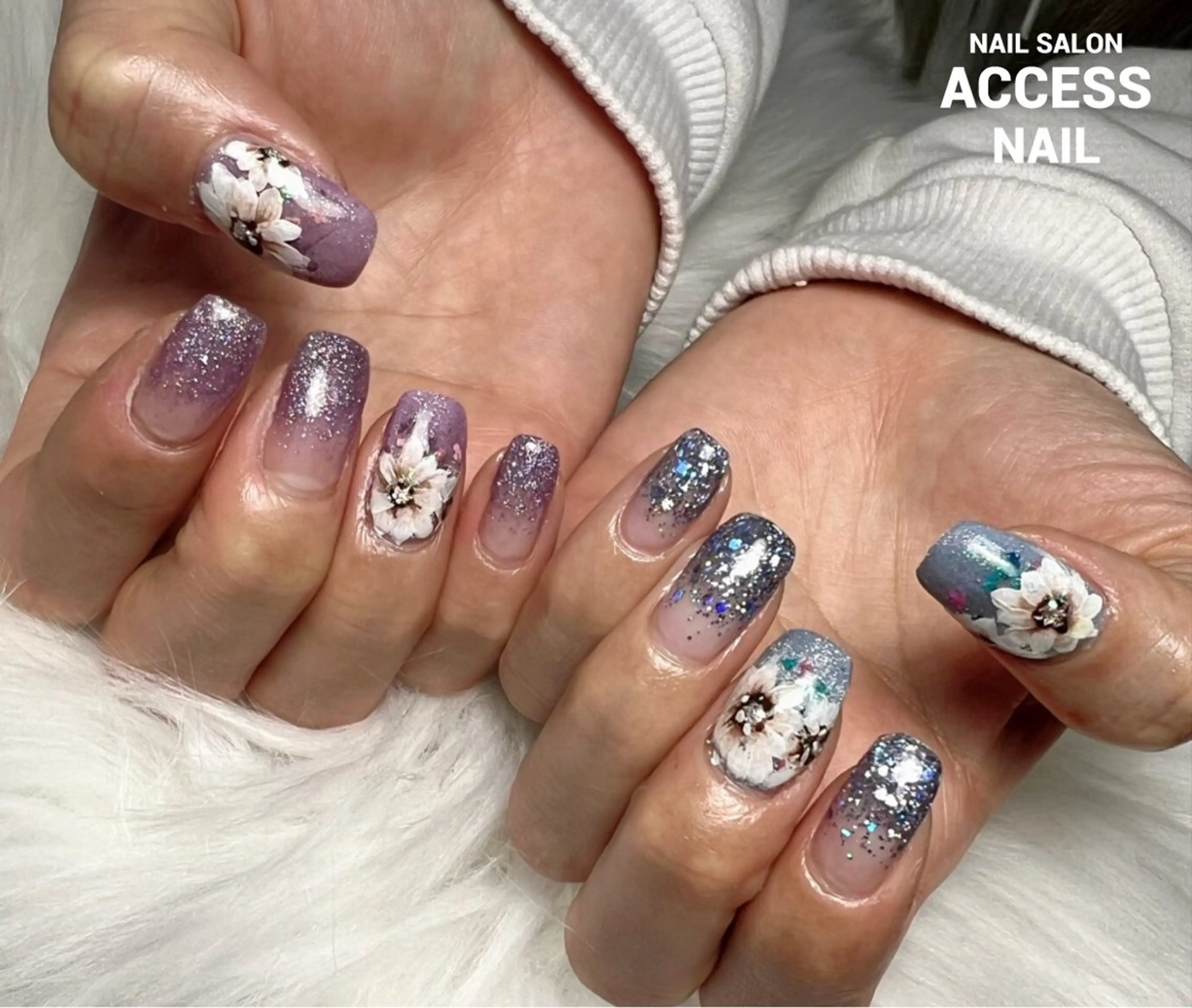 ネイル access nailのネイルデザイン