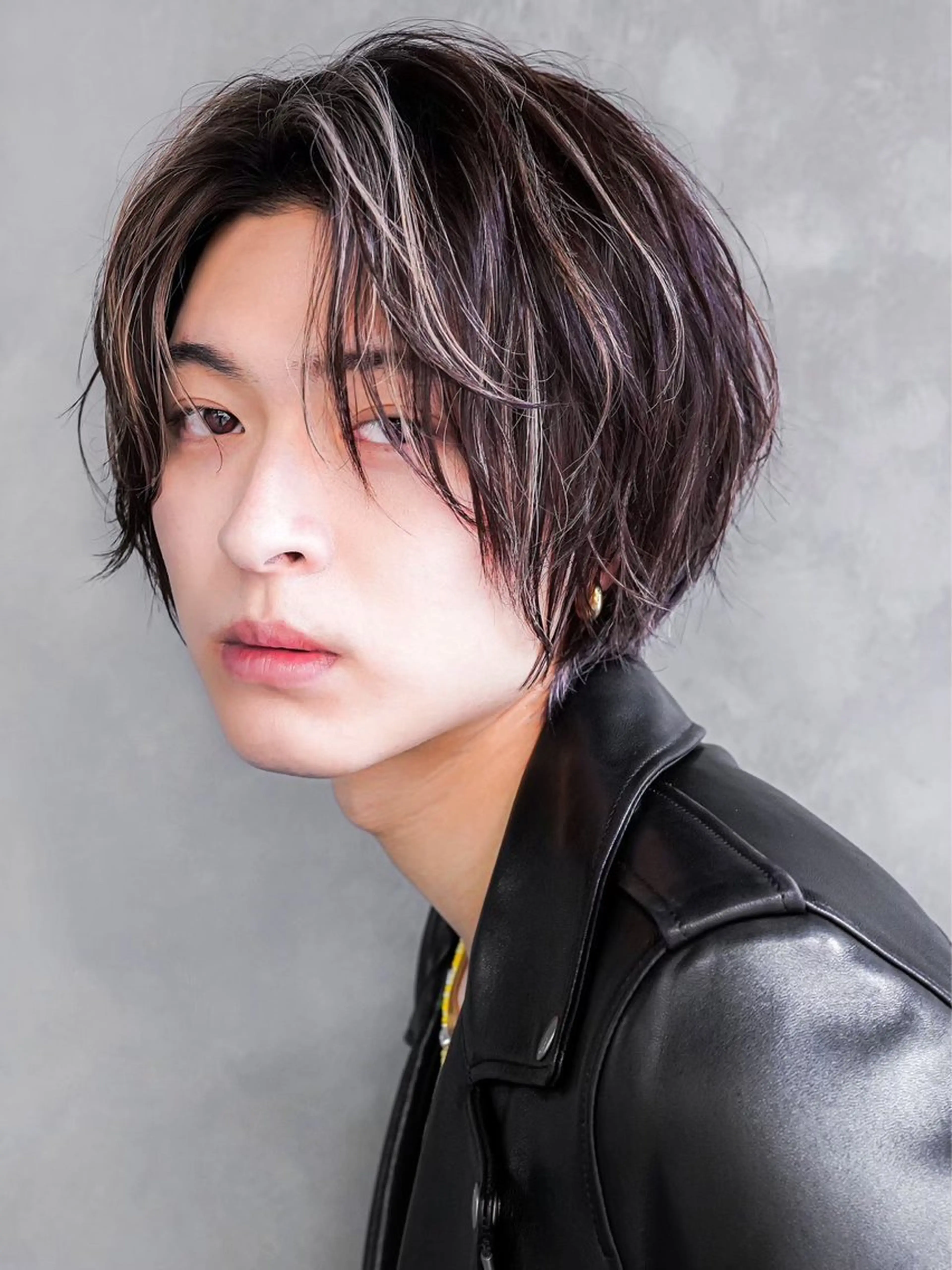 カラー メンズ メンズハイライト ハイライトカラー メンズ特化💥 ショートスタイル💥のヘアスタイル