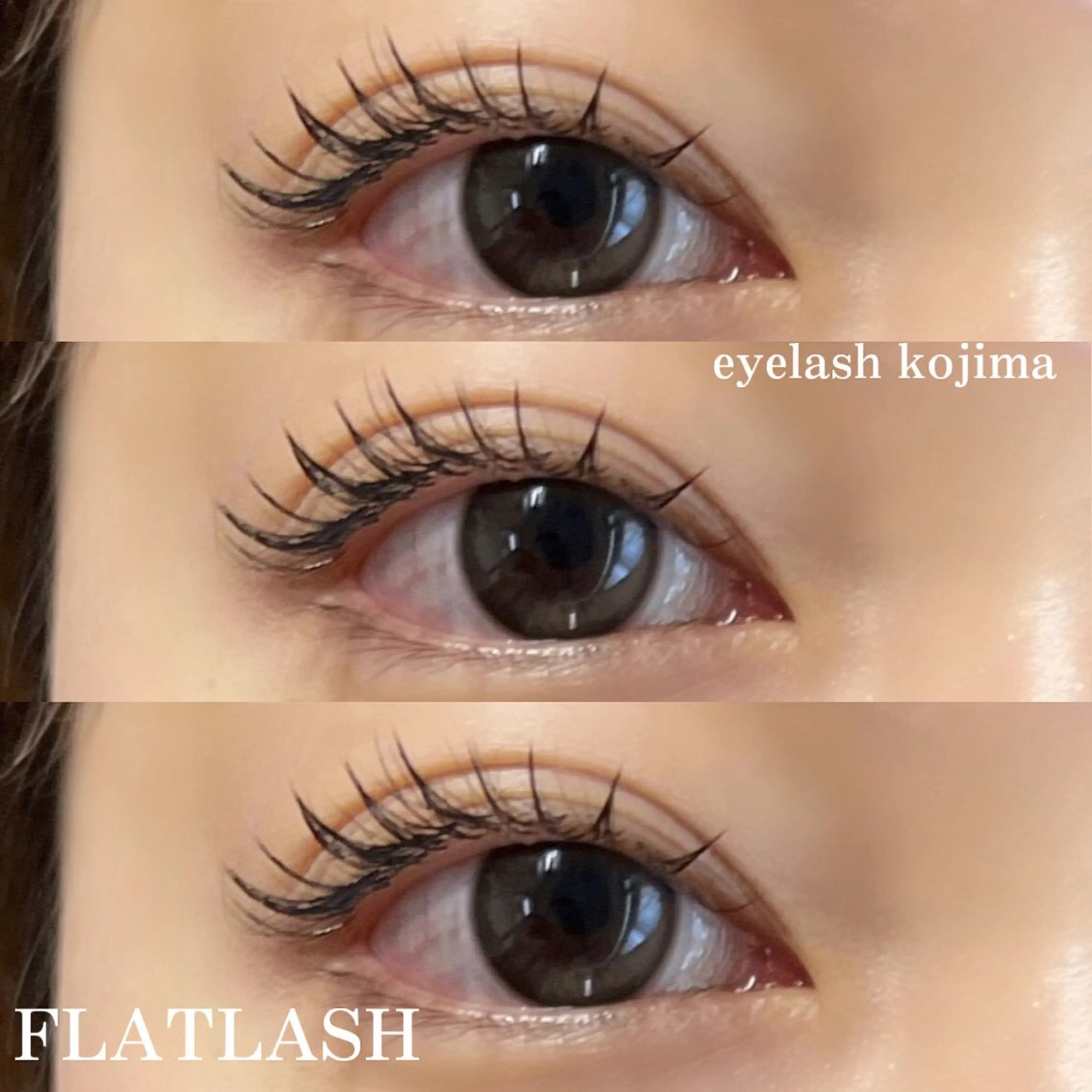 マツエク・マツパ フラットラッシュ Trinity staffのネイルデザイン