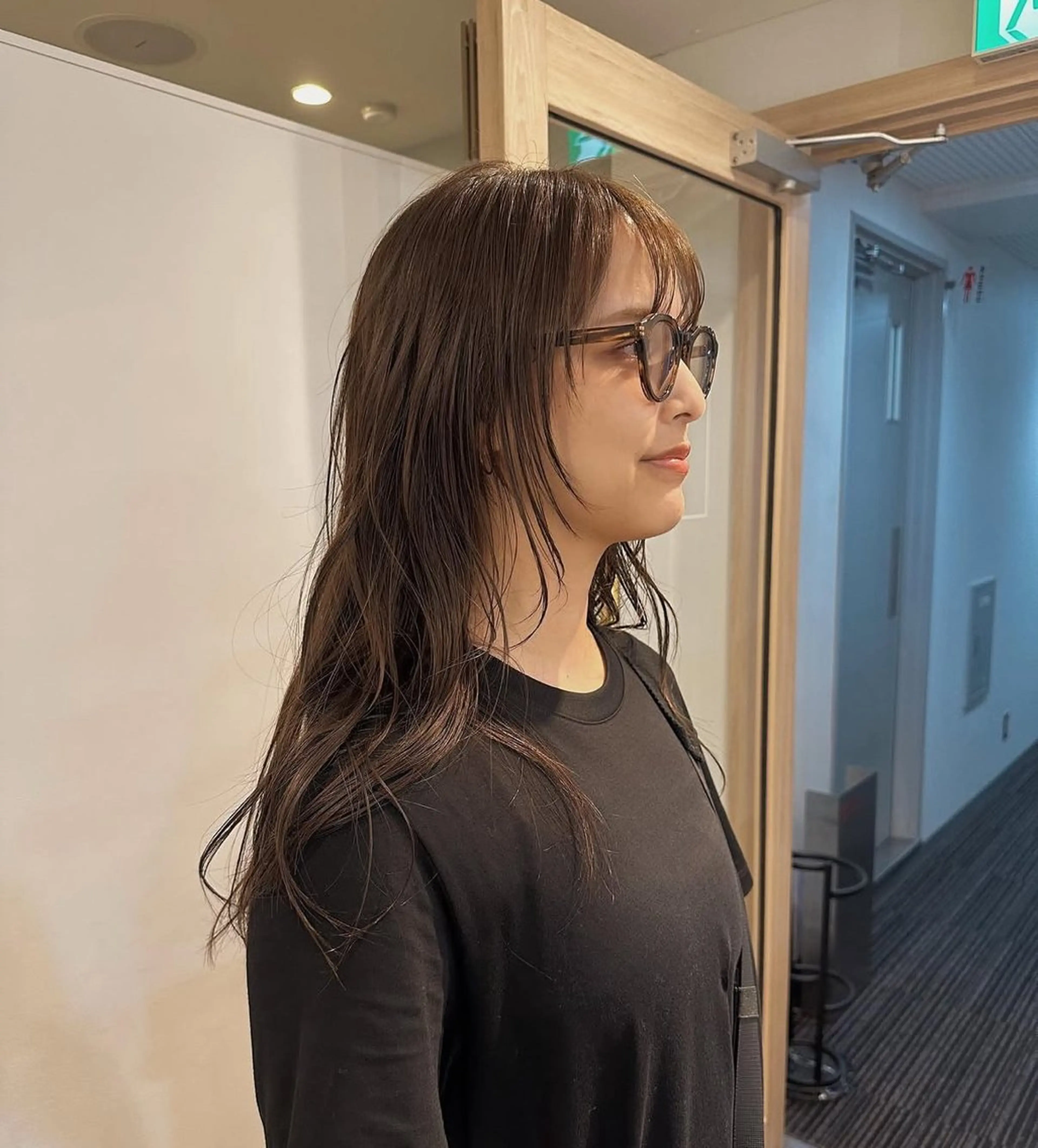 ロング カラー ベージュカラー レイヤーカット カット ヘアカラー H 梅田所属・藤本 泰 / カットモデル様募集中のヘアスタイル