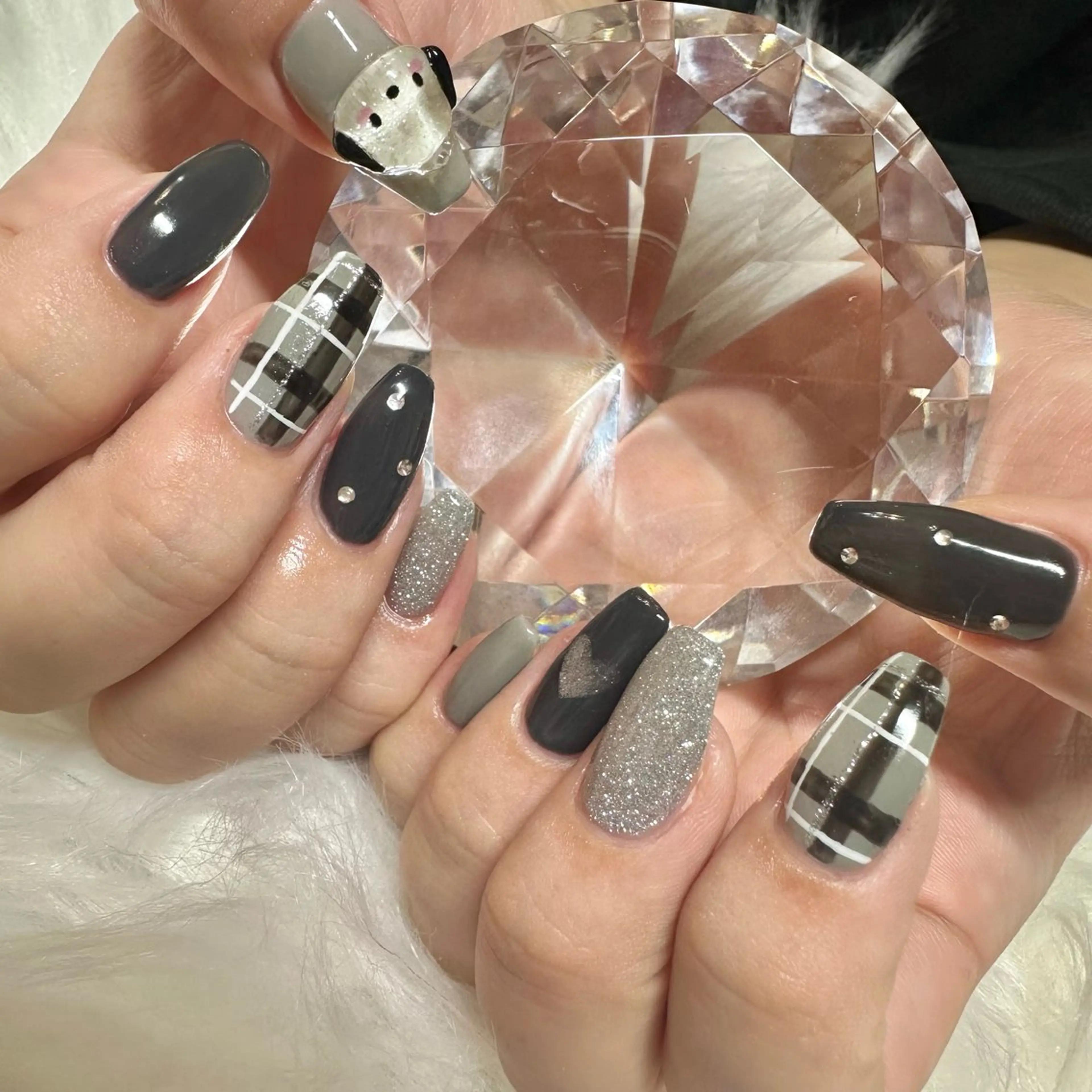 ネイル ハンドネイル フットネイル 🤎CHARME NAIL🤎のネイルデザイン