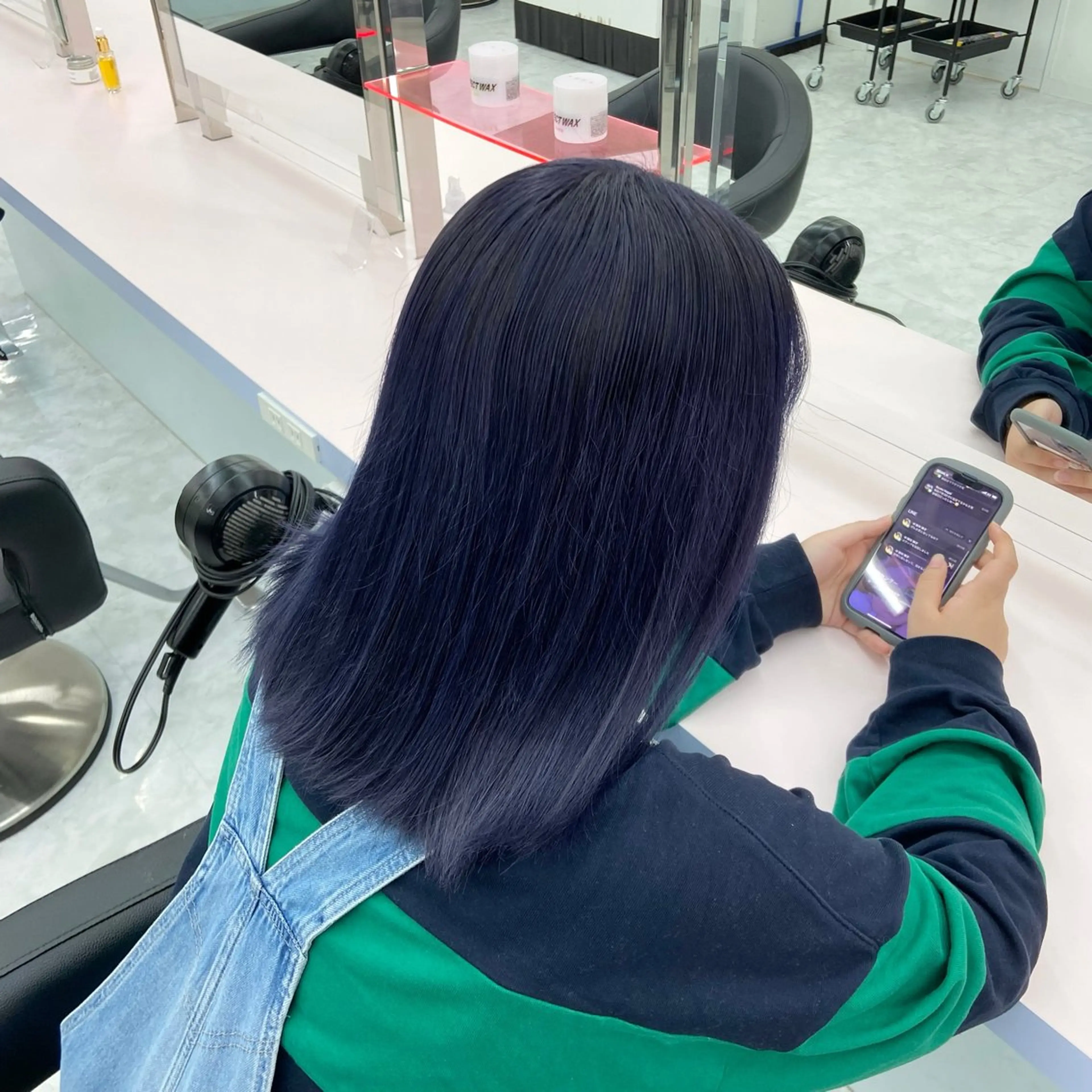 ミディアム カラー パーマ ヘアアレンジ メンズ 🤍透明感カラー🤍 似合わせ🤍AINEのヘアスタイル