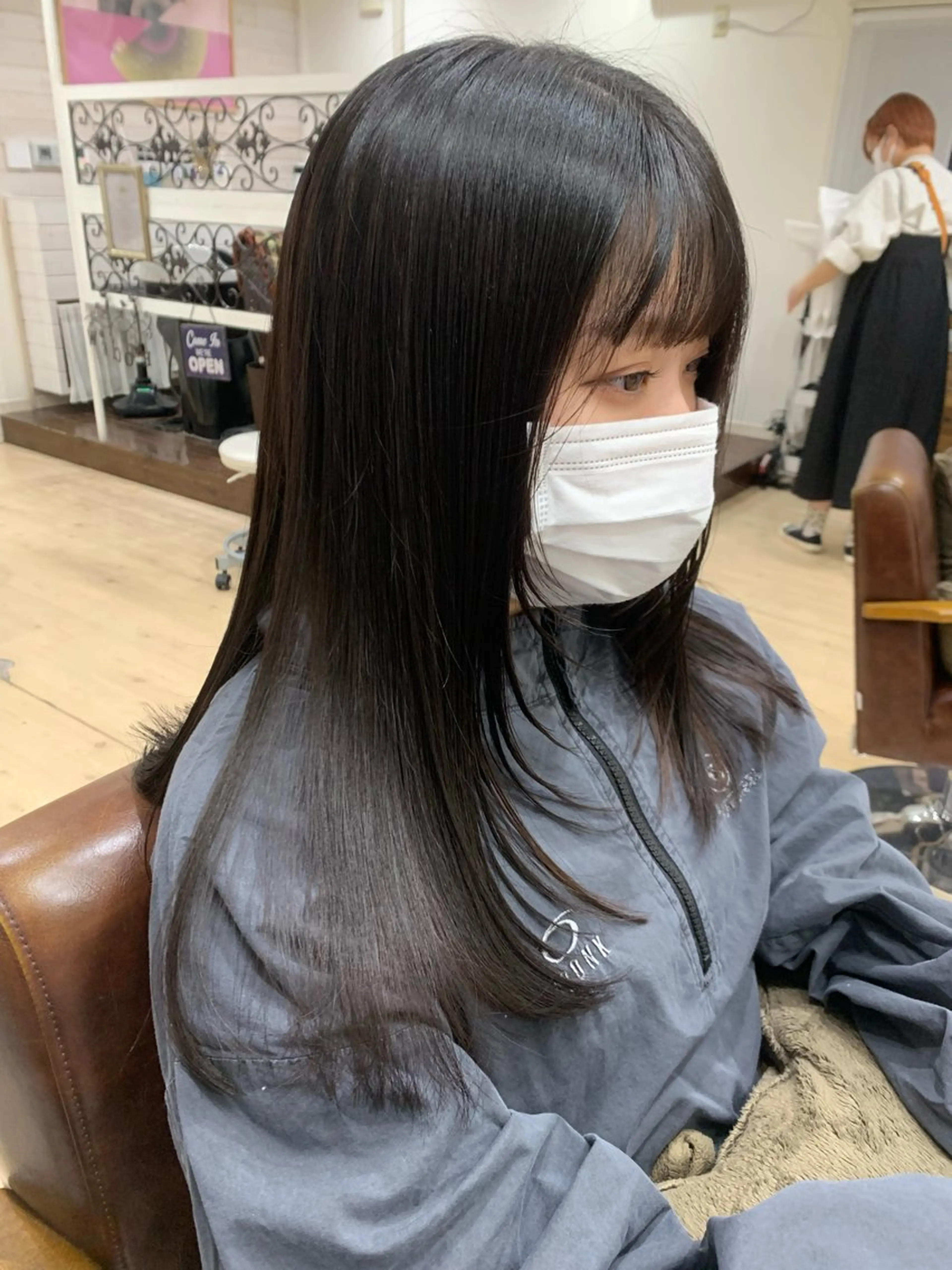 ロング 顔周りカット レイヤーカット 髪質改善𖧷美髪𖧷 ayakaのヘアスタイル