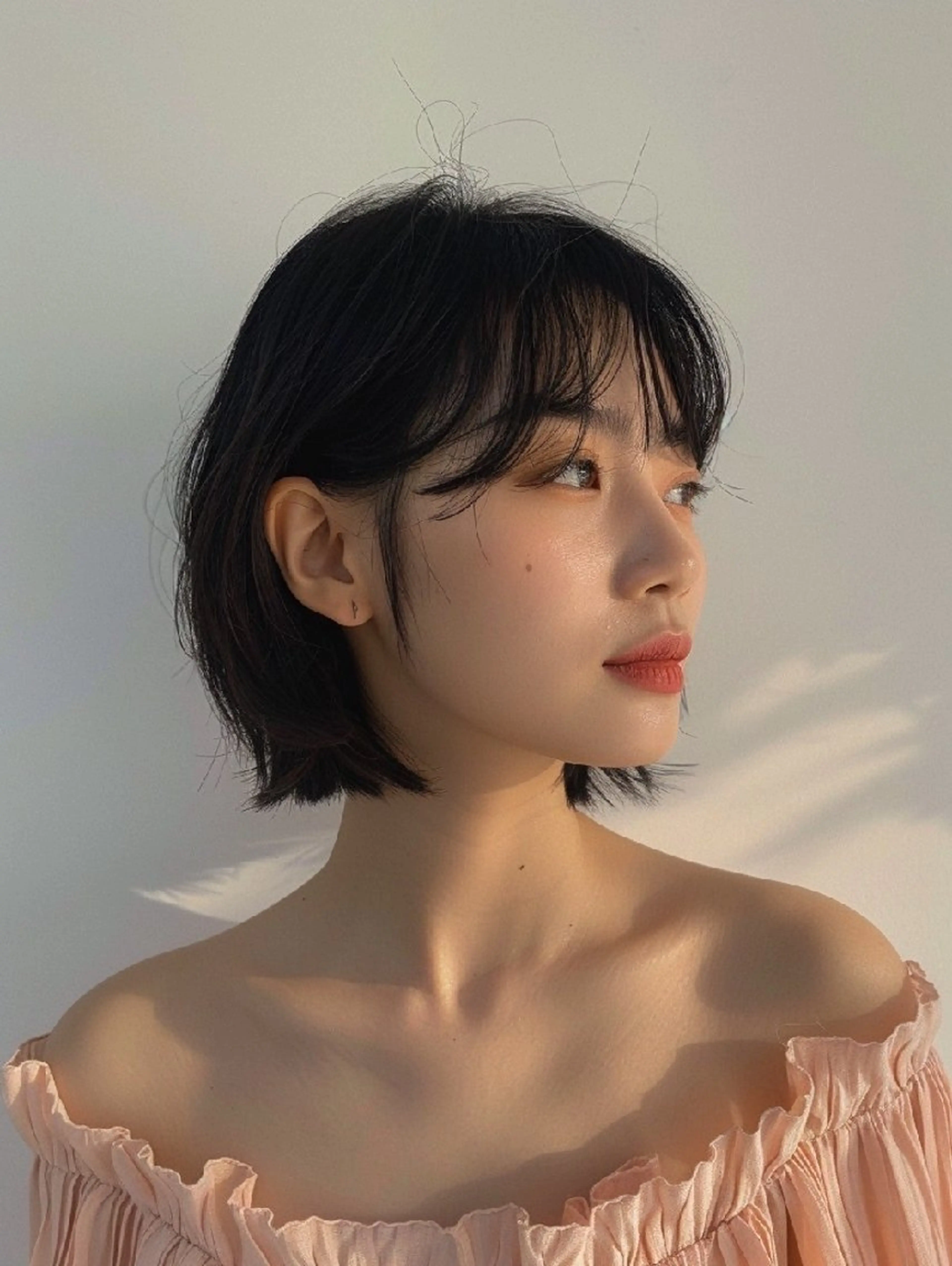 カラー 束感まつぱ🥑🤍 NATUKI🤍のヘアスタイル