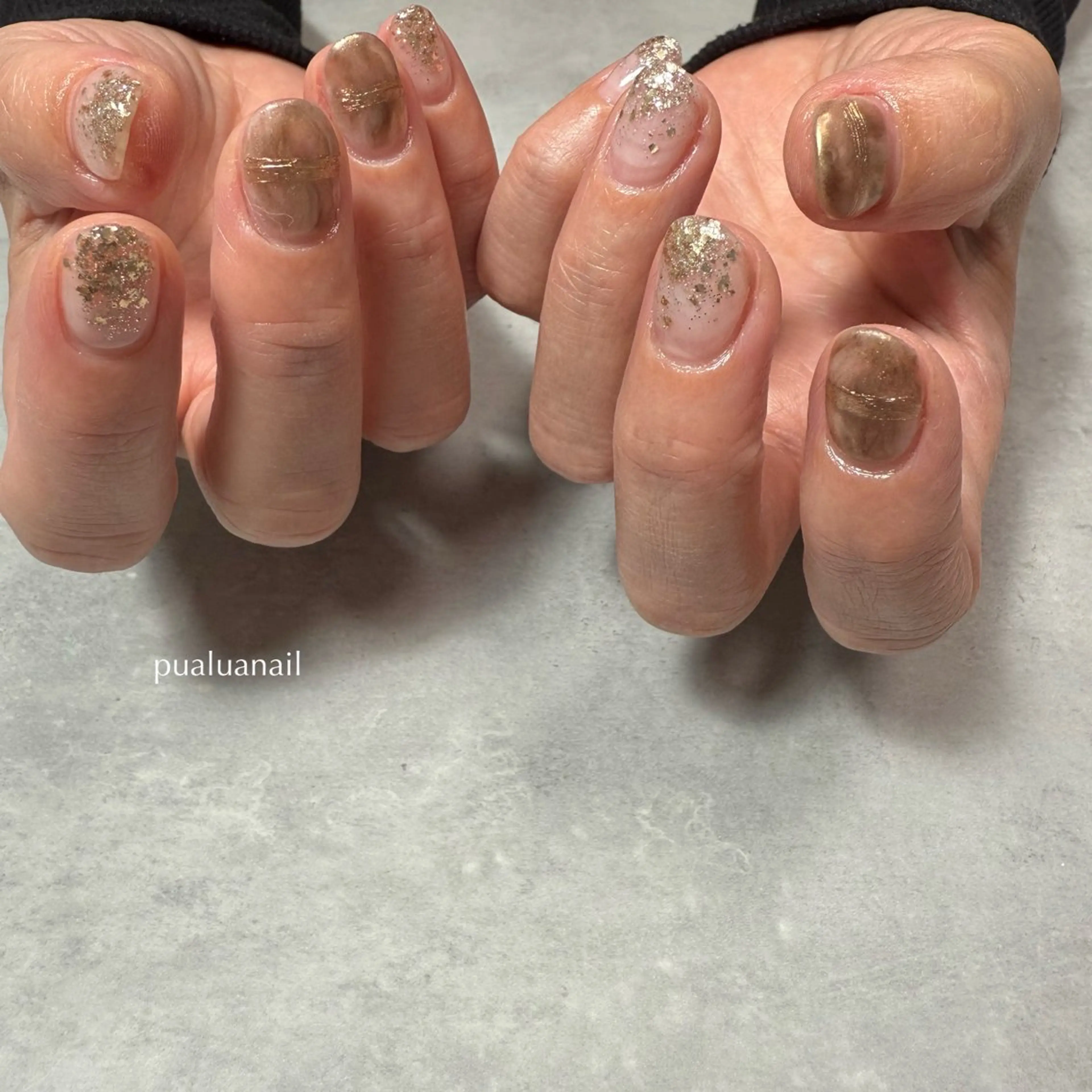 ネイル ハンドネイル pualua miharuのネイルデザイン