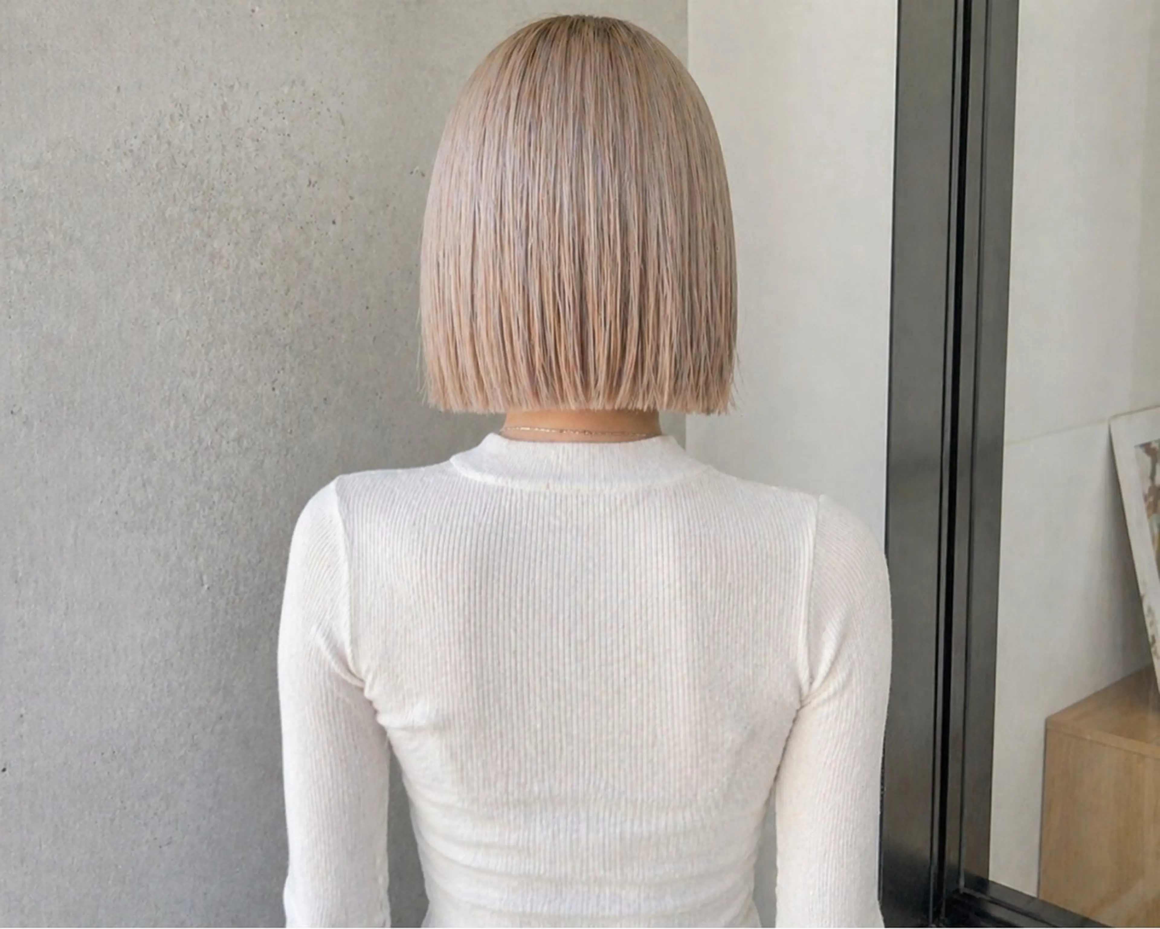 ショート 切りっぱなしボブ ボブ 🤍アヤナ / emme🤍のヘアスタイル