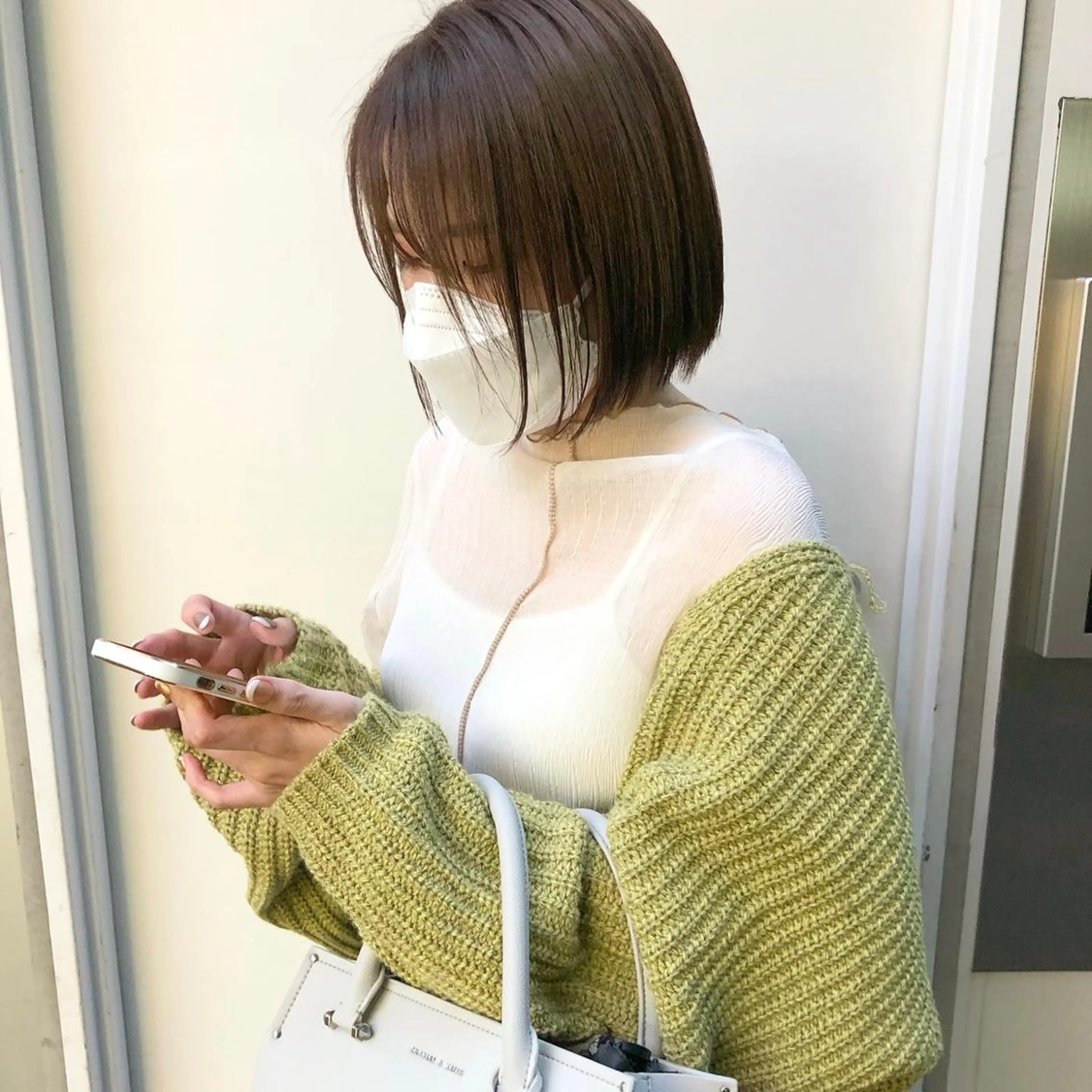 ミディアム カラー ブラウンカラー ココアブラウン ボブ 卒業式お呼ばれ🕊️ ヘアセット✴︎ミキのヘアスタイル