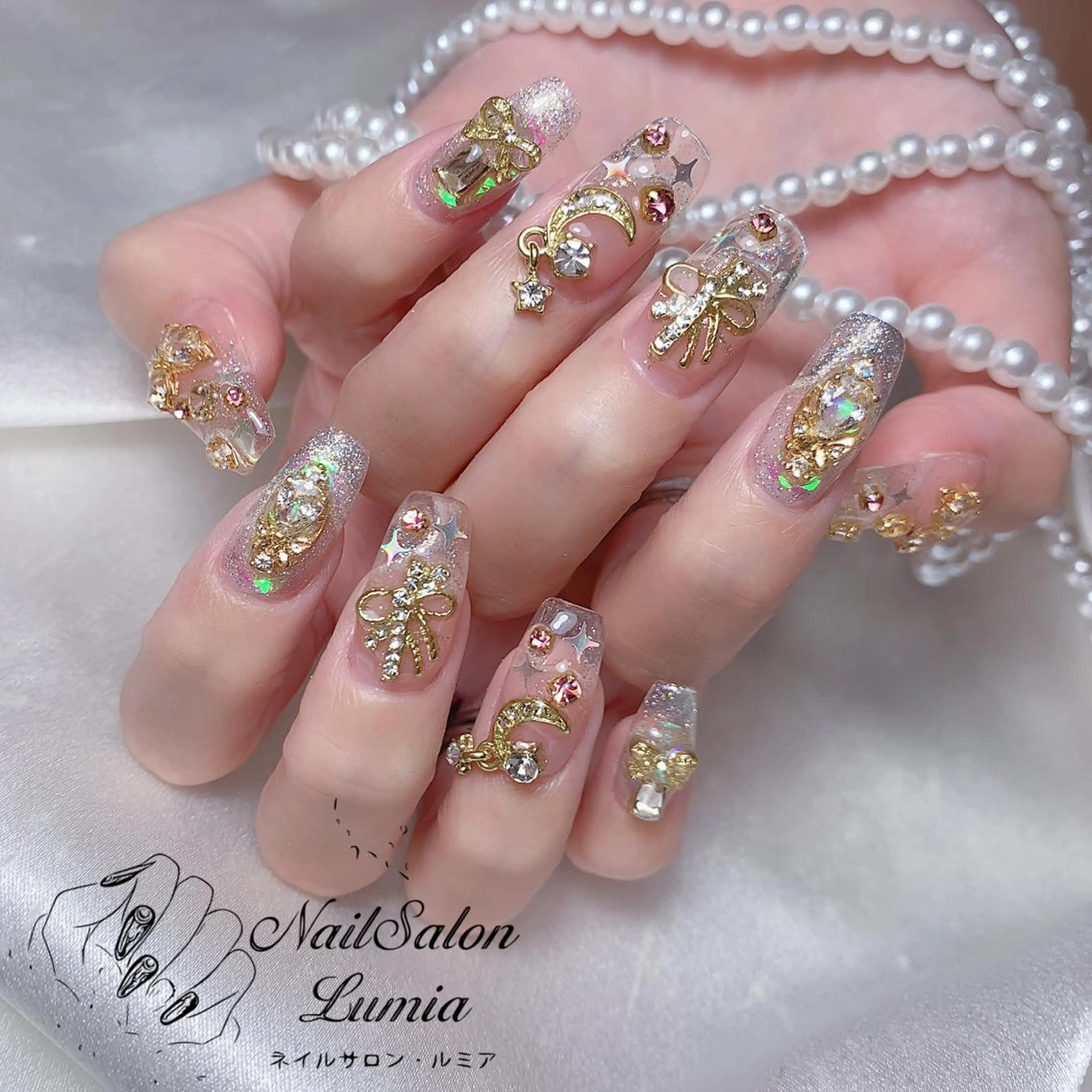 ネイル ハンドネイル ネイルサロン ルミア Lumia 店長のネイルデザイン