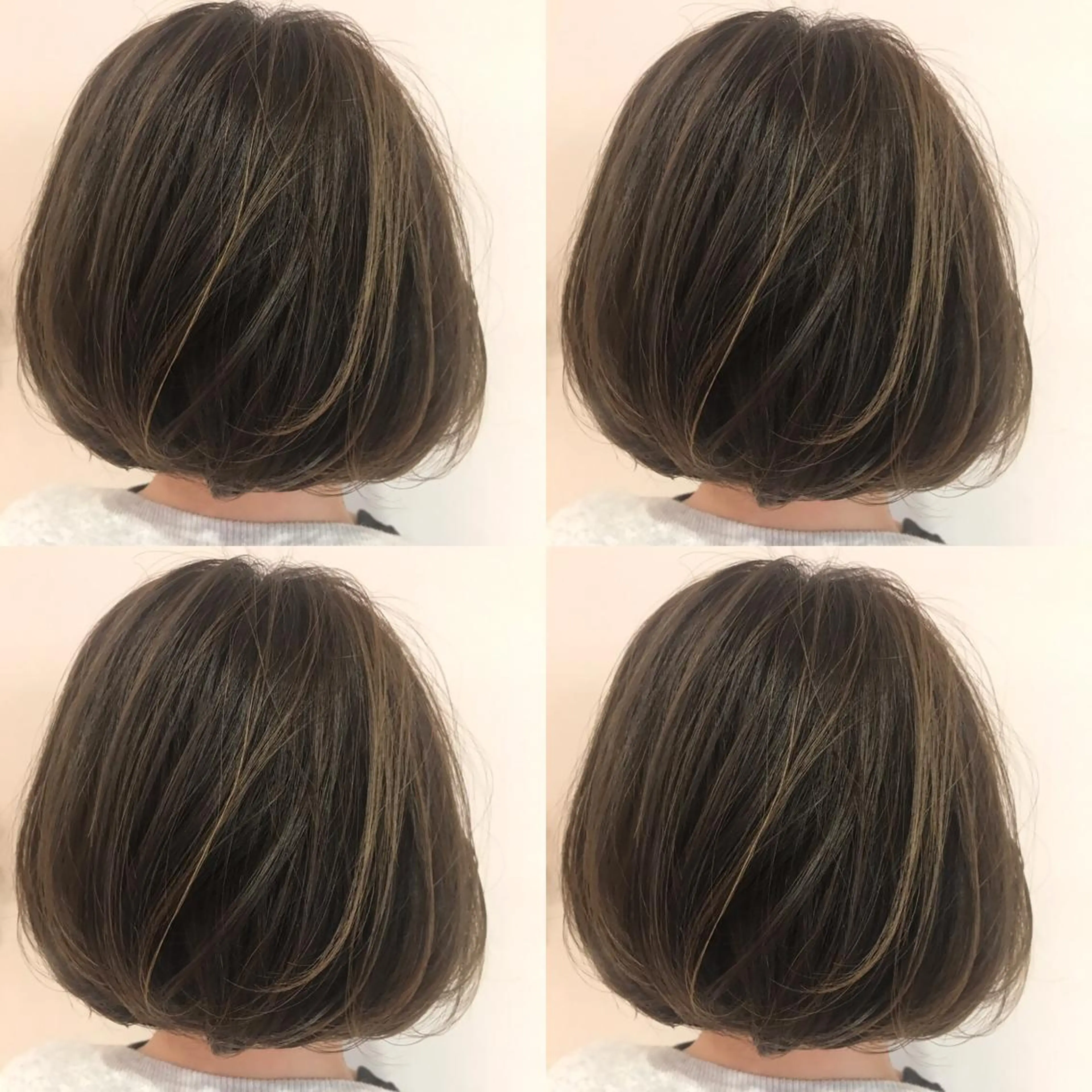 ショート カラー カット ヘアカラー 貝通丸 朱里のヘアスタイル