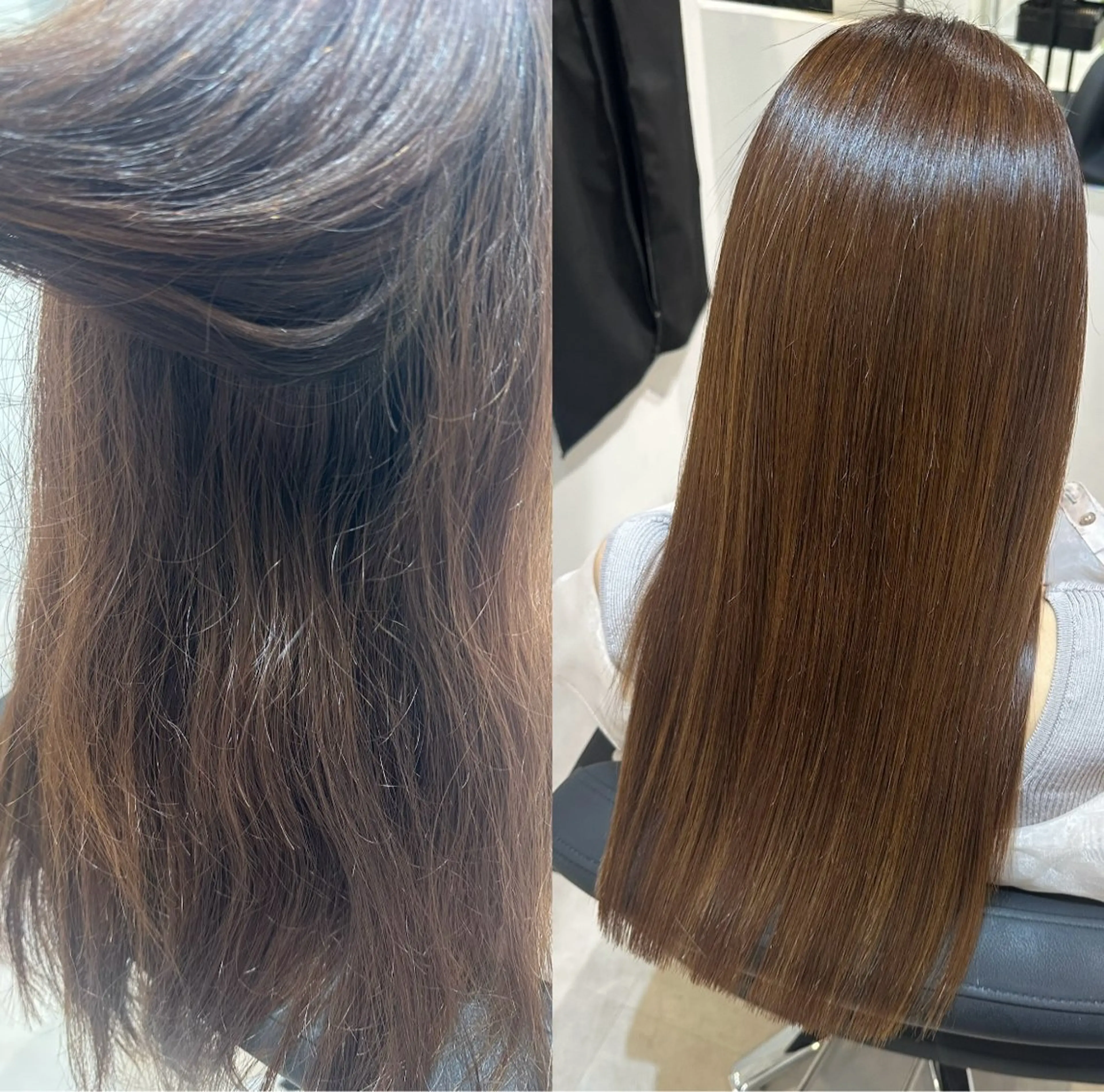 セミロング Emuest心斎橋 SAKIのヘアスタイル