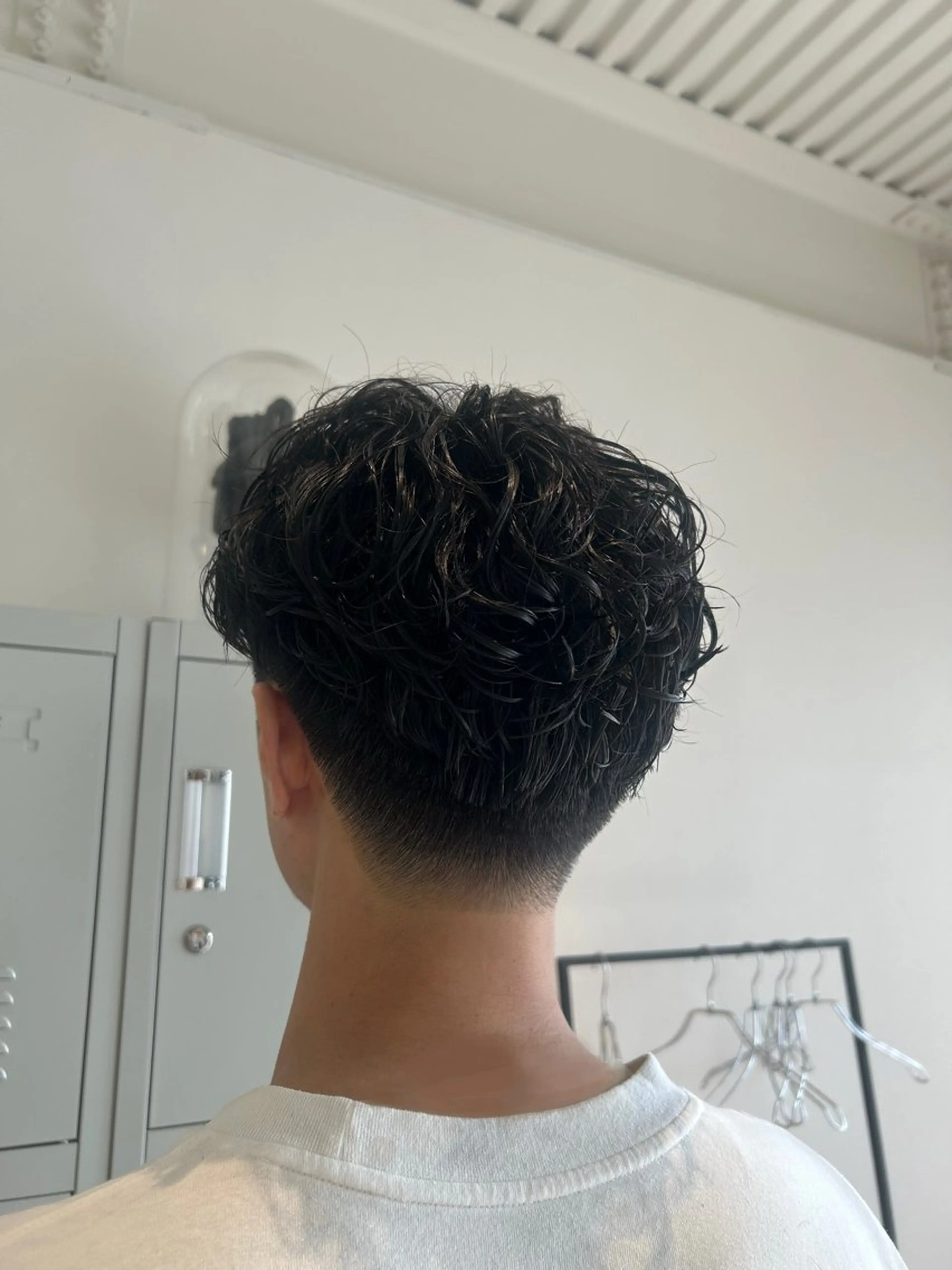パーマ サワダ ミナミのヘアスタイル