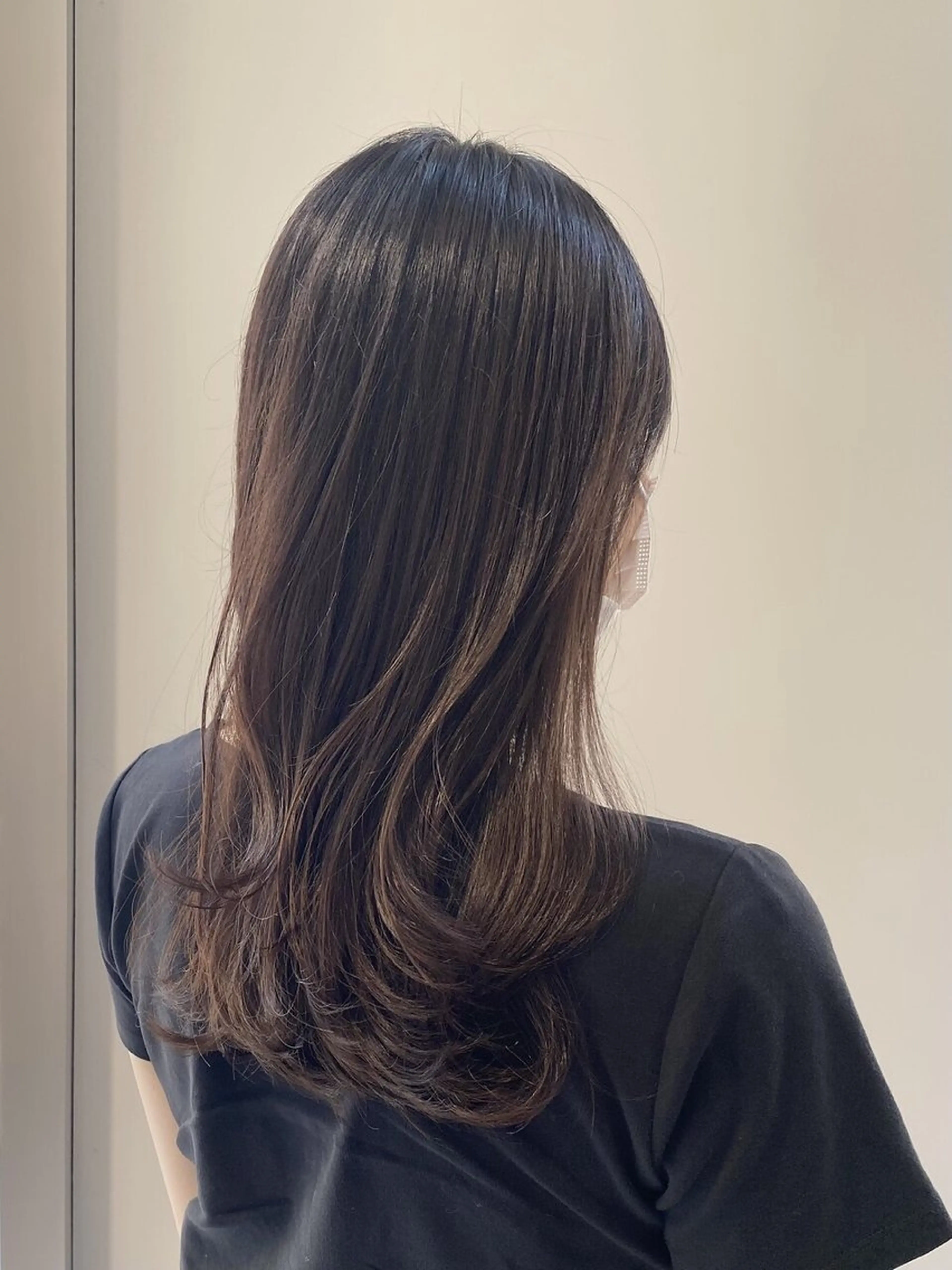 ロング カラー カット ヘアカラー トリートメント 鈴木弥月/大人ボブ× 透明感カラーのヘアスタイル