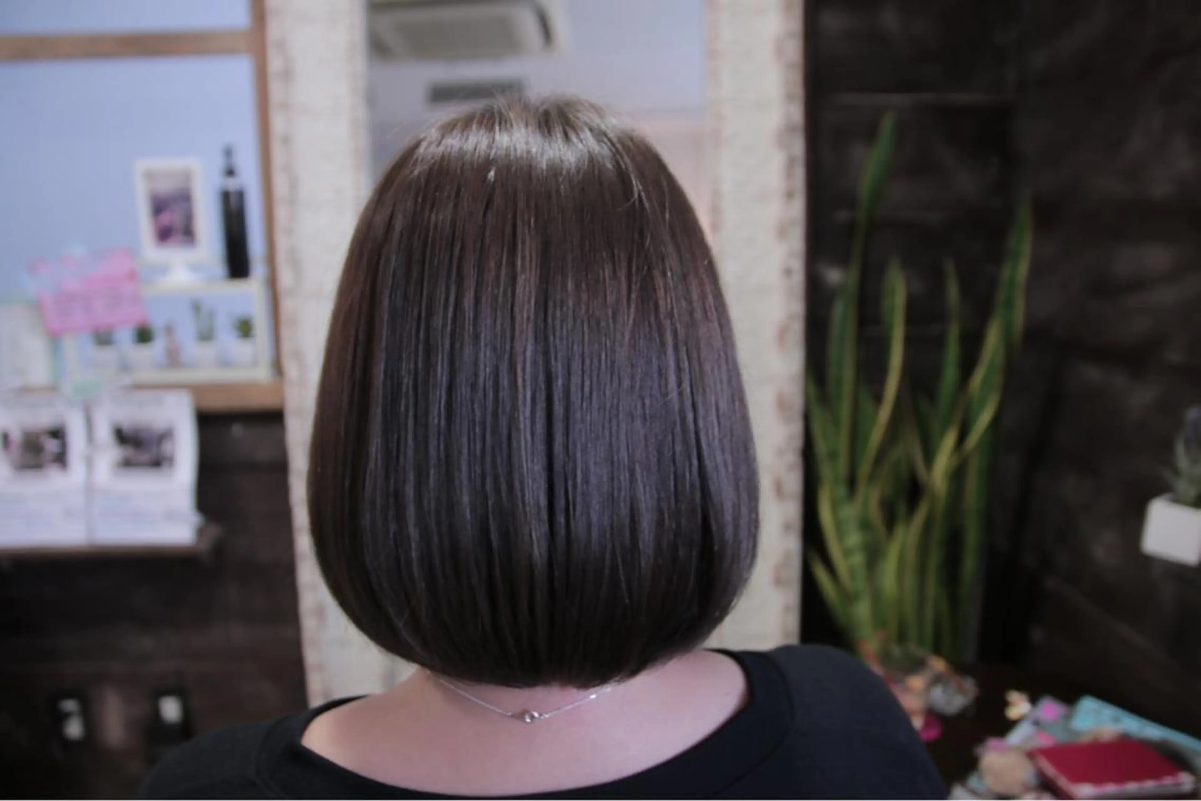 ミディアム カラー ミディアムパーマ 柳原 実央のヘアスタイル