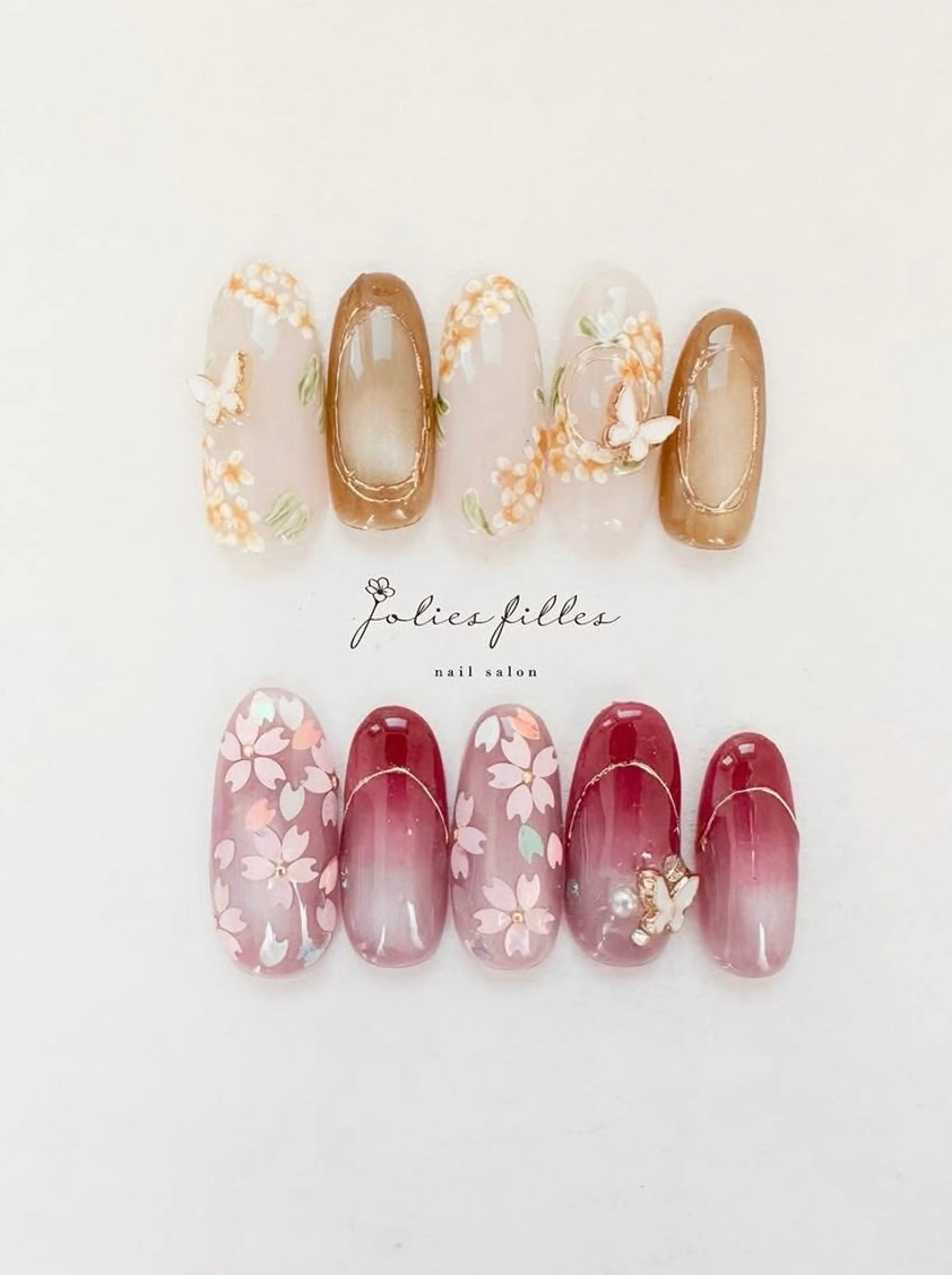 ネイル ハンドネイル ジョリフィーユ 中出のネイルデザイン