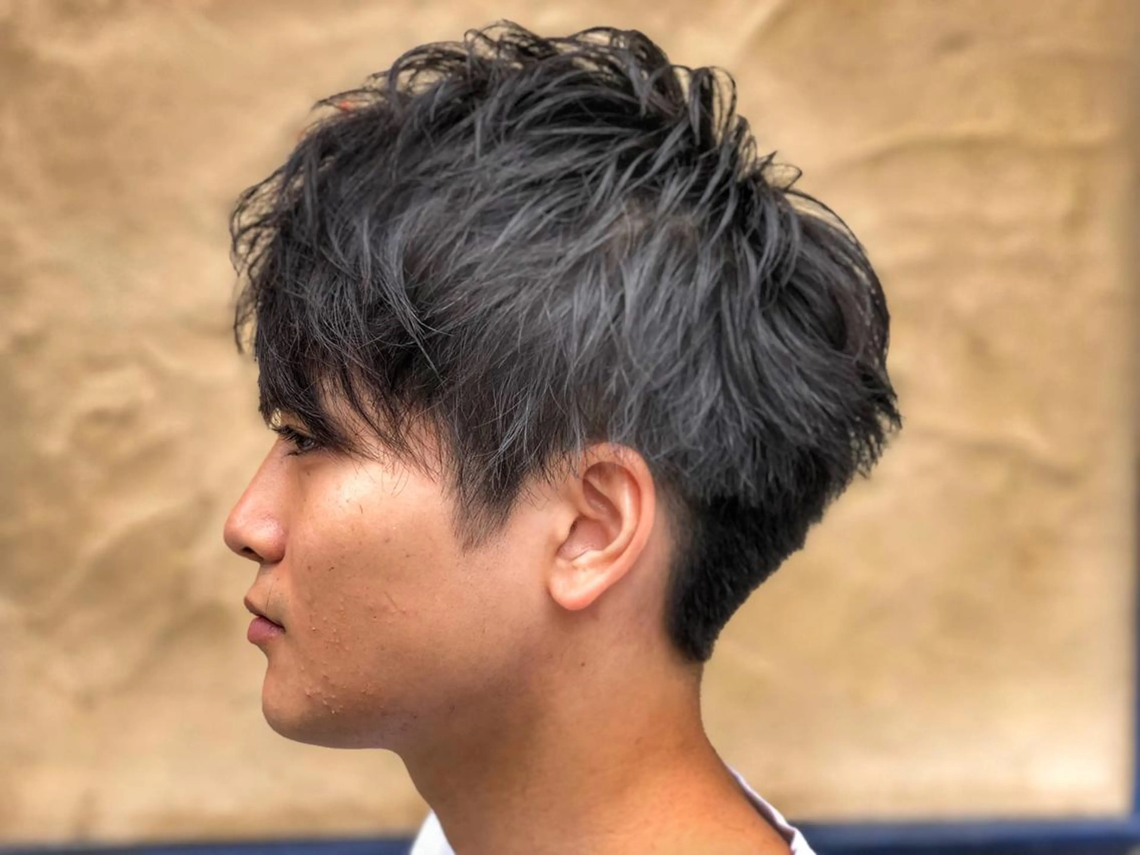 ショート メンズ 美髪矯正 Rioのヘアスタイル