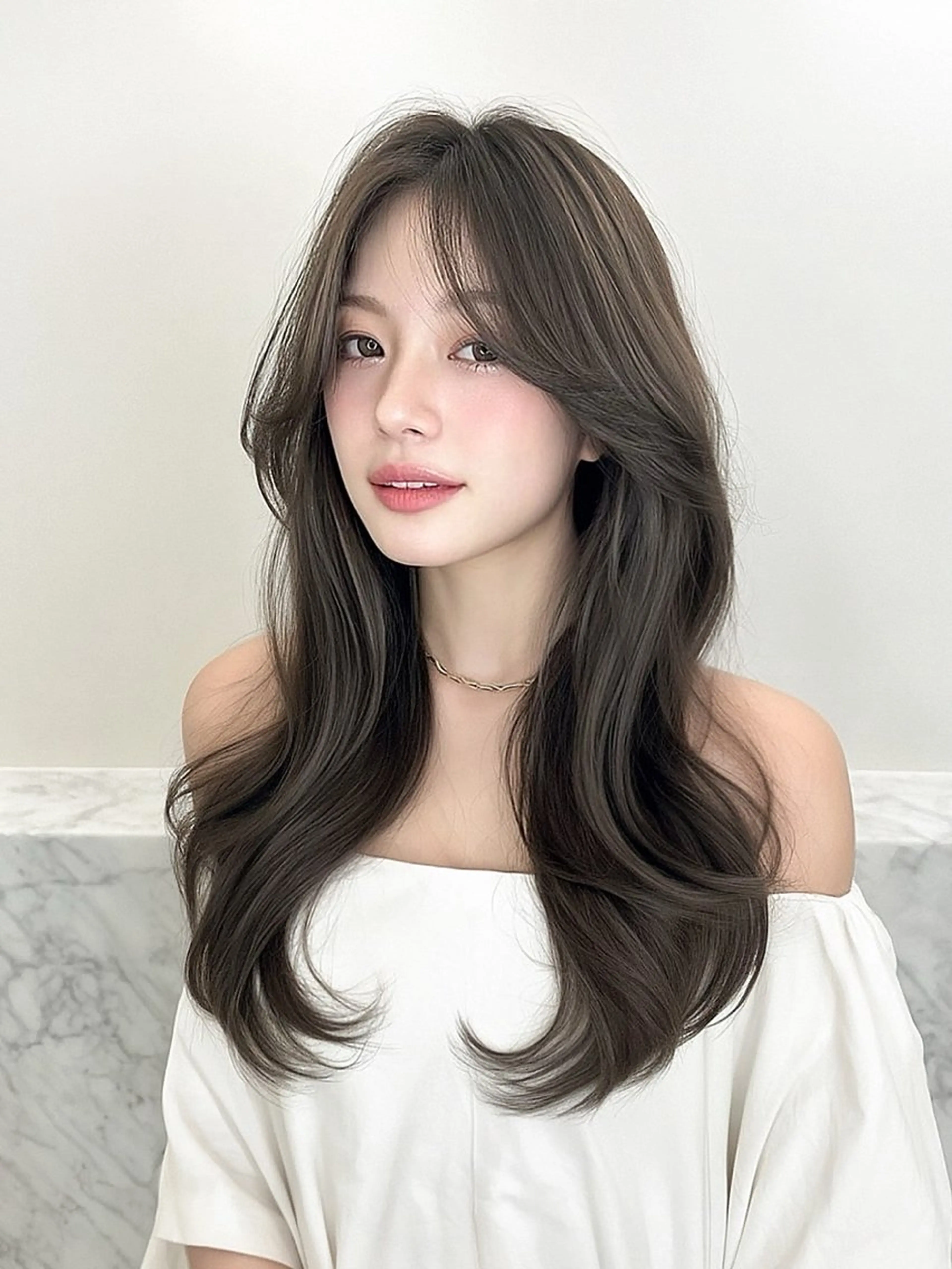 ロング un knownのヘアスタイル
