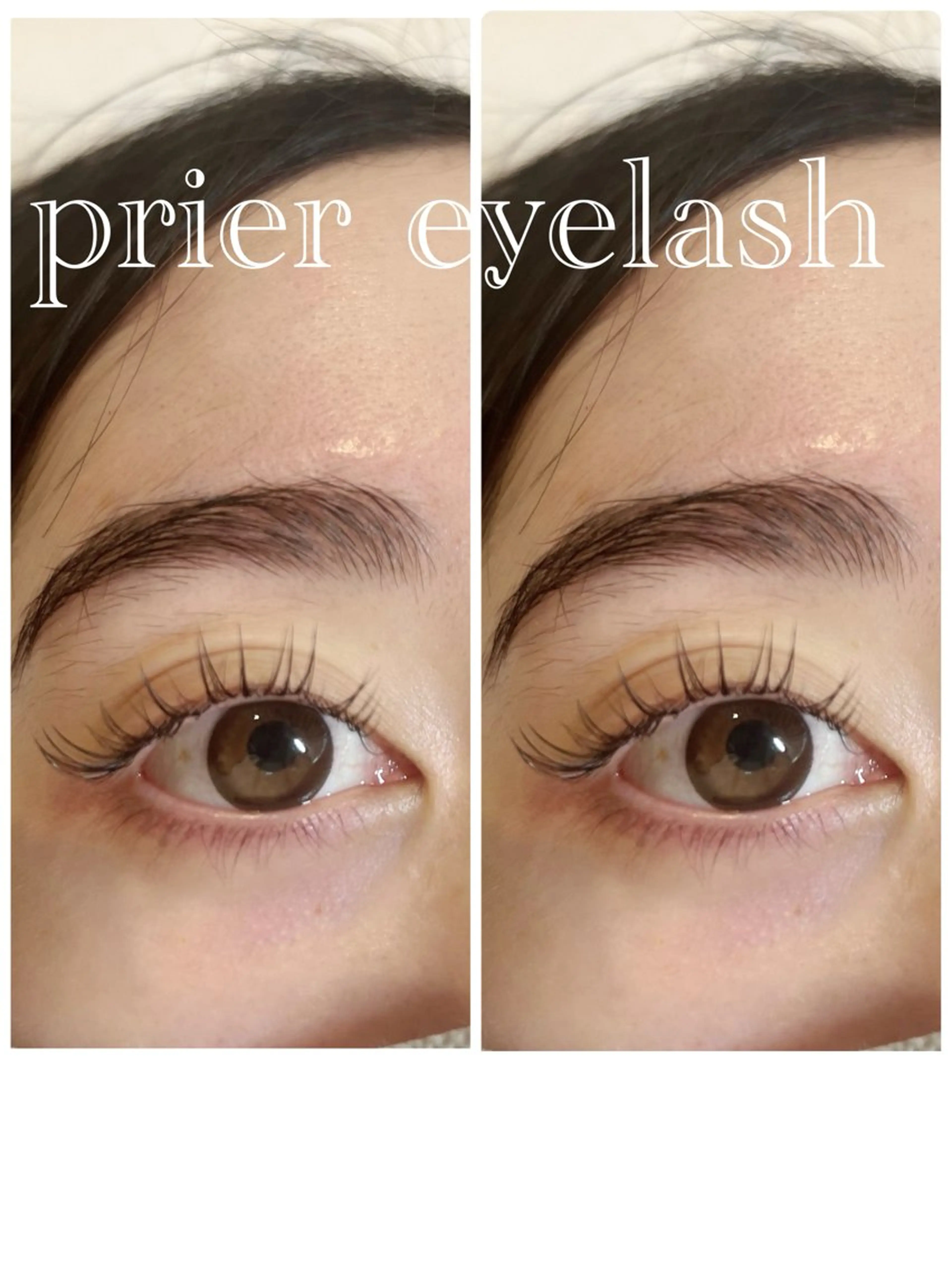 マツエク・マツパ フラットラッシュ 🤍Prier 🫧平島🎀のマツエク・マツパデザイン