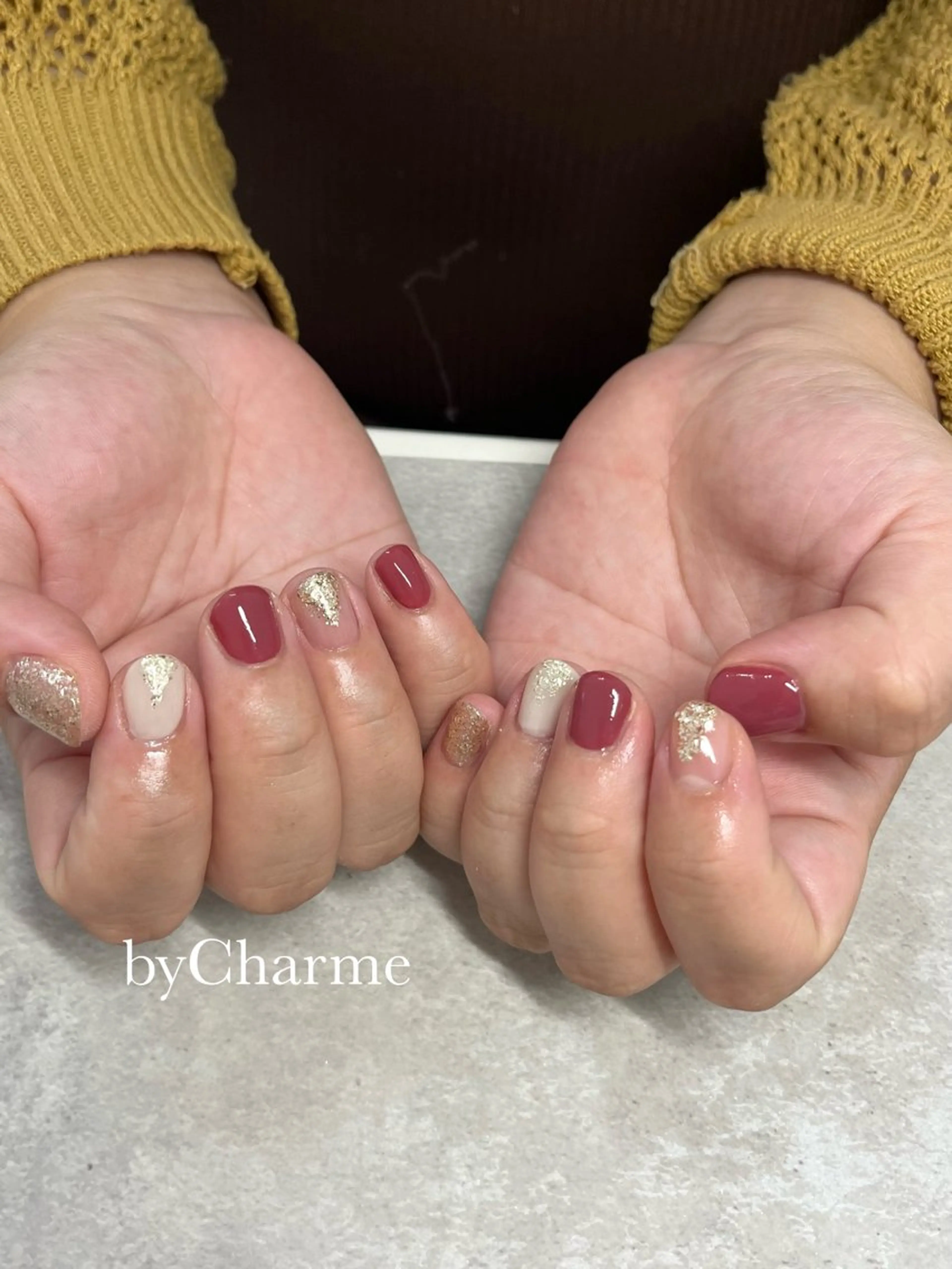 ネイル ニュアンスネイル Ray. Maayaのネイルデザイン